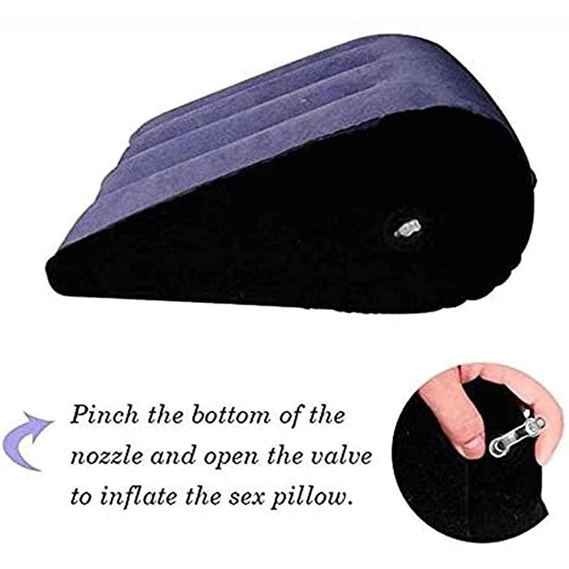 Inflatable Wedge Pillow – Adjustable Support Cushion