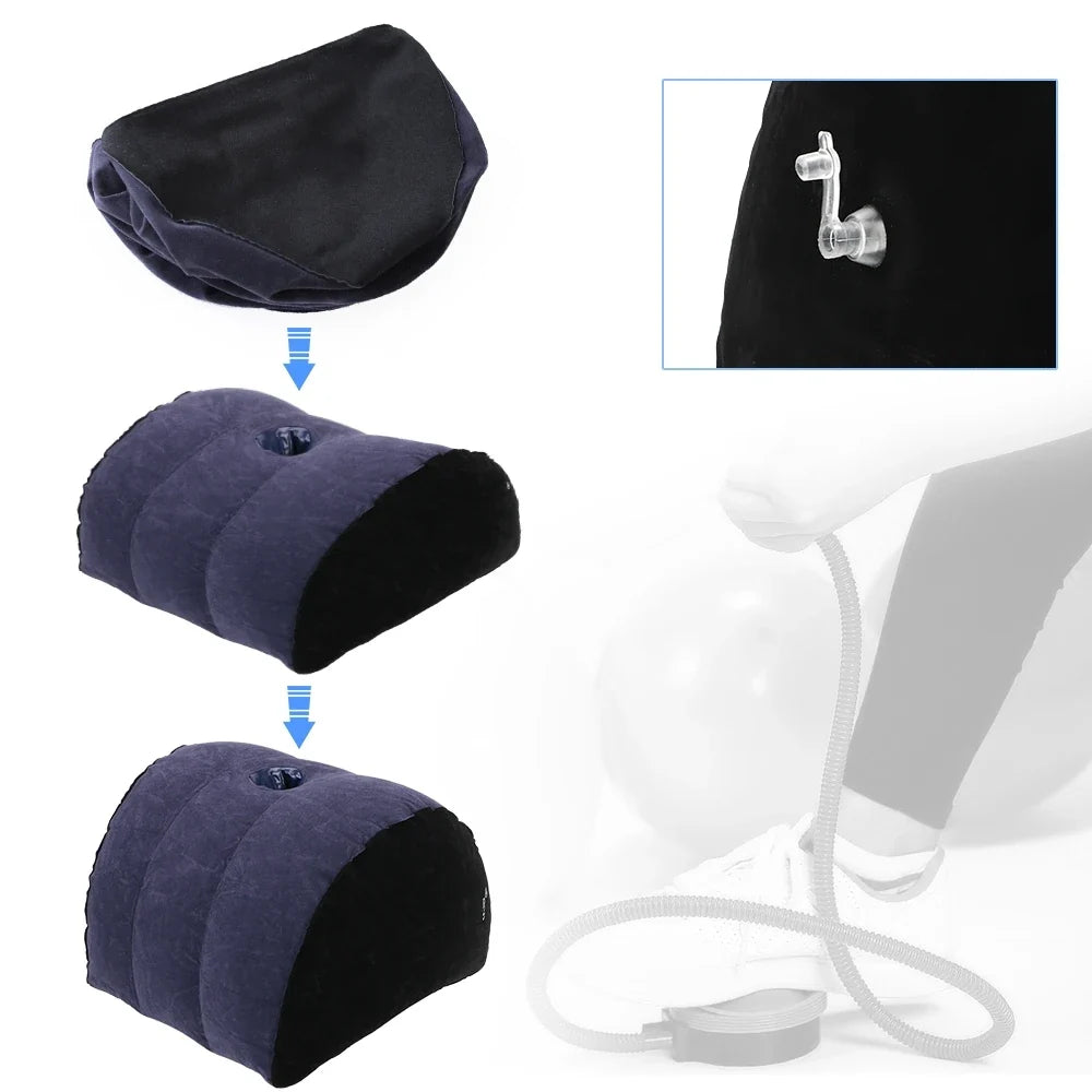 Inflatable Wedge Pillow – Adjustable Support Cushion