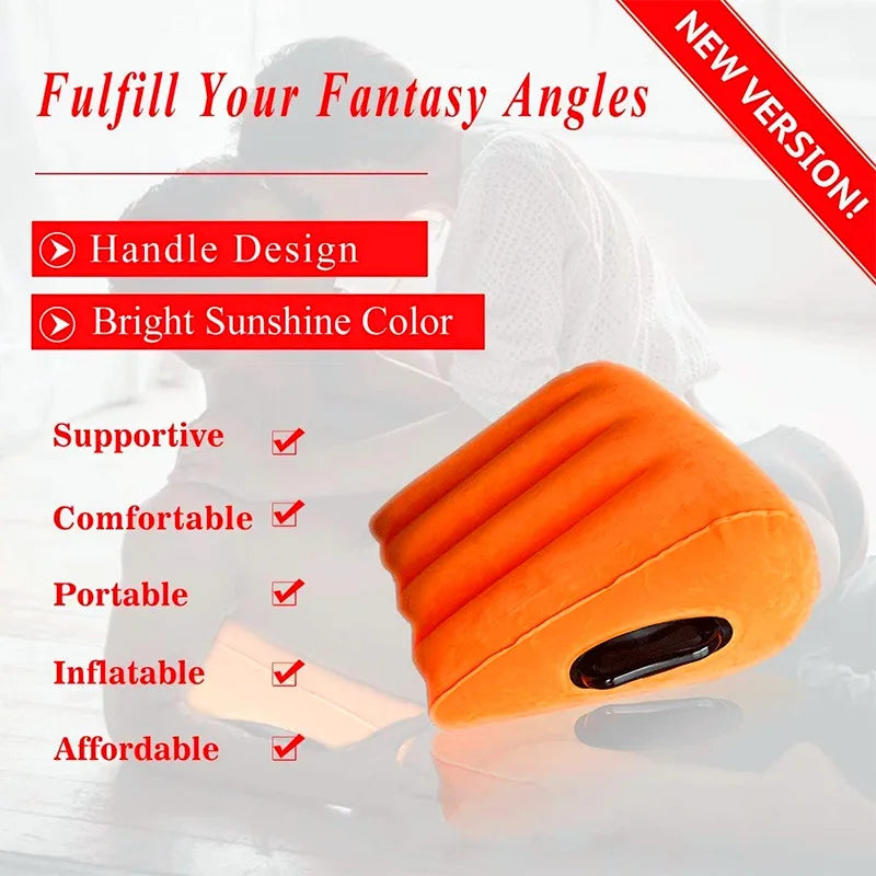 Inflatable Wedge Pillow – Adjustable Support Cushion