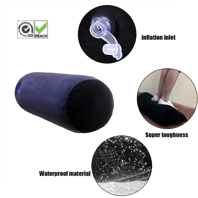 Inflatable Wedge Pillow – Adjustable Support Cushion