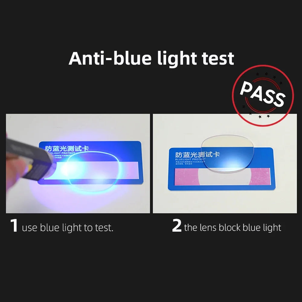 VIVIBEE Blue Light Blocking Glasses | Oversized Round Computer Eyewear for Women and Men