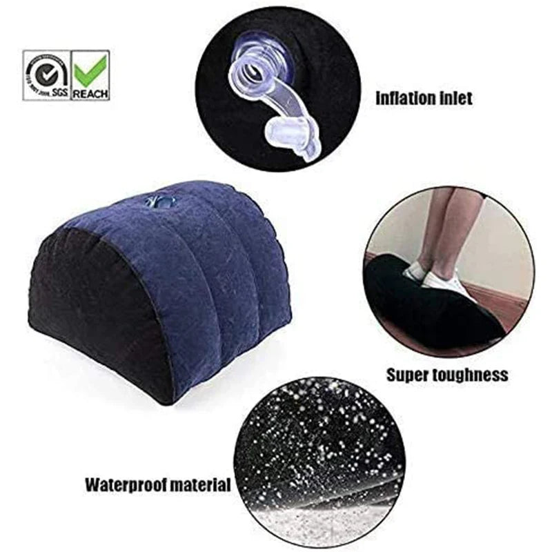 Inflatable Wedge Pillow – Adjustable Support Cushion