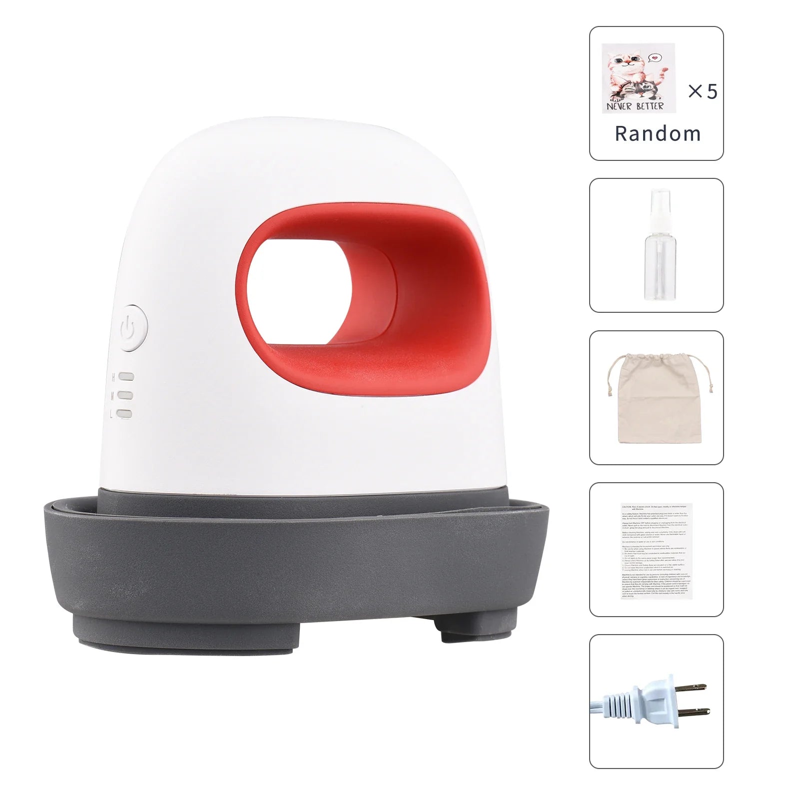 Mini Heat Press Machine T-Shirt Printing Easy Heating Transfer Press Iron Machines for Clothes Bags Hats Pads Blanket Leather