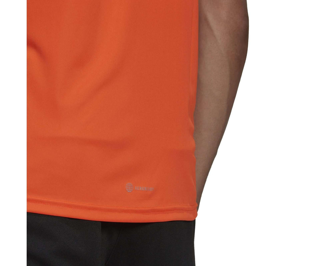 adidas Men's Run Icon Running T-Shirt - IMPACT-ORANGE