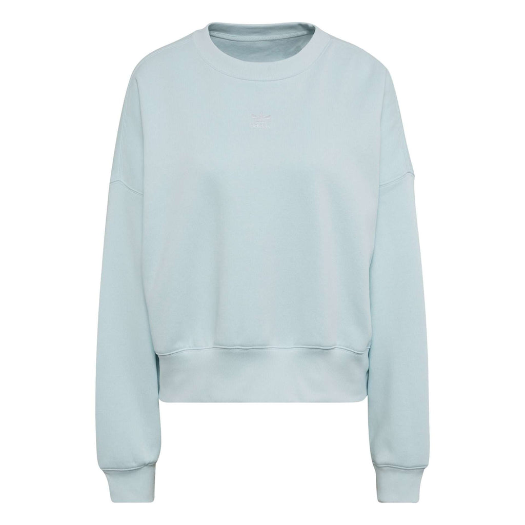 adidas Originals Men's Adicolor Essentials Trefoil Crewneck Sweatshirt - Almost Blue