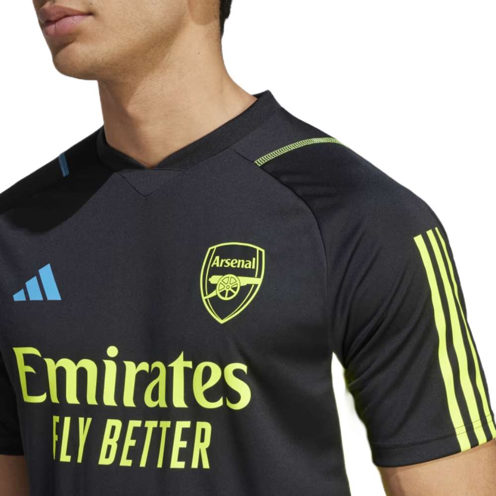 adidas Men's Arsenal Tiro 23 Training Jersey - Black