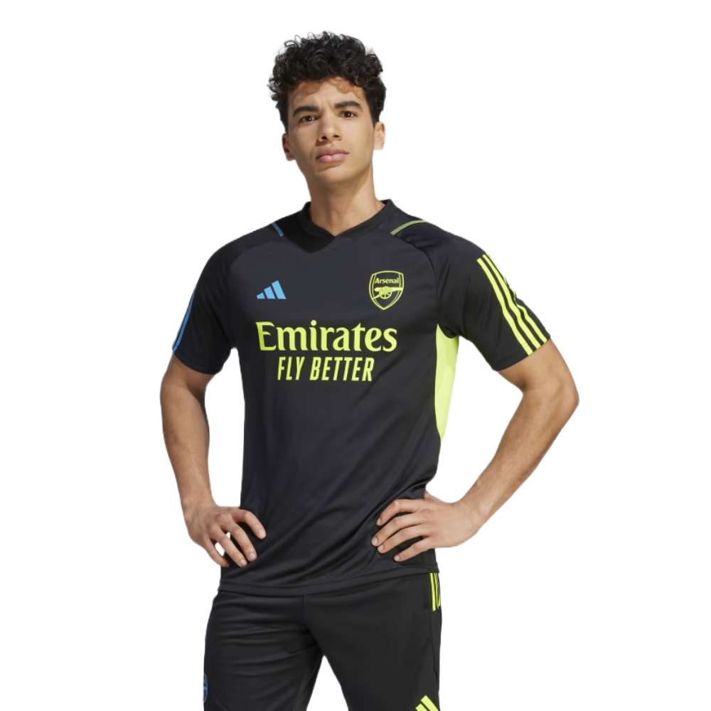 adidas Men's Arsenal Tiro 23 Training Jersey - Black