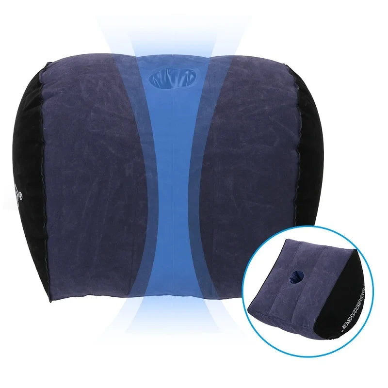 Inflatable Wedge Pillow – Adjustable Support Cushion