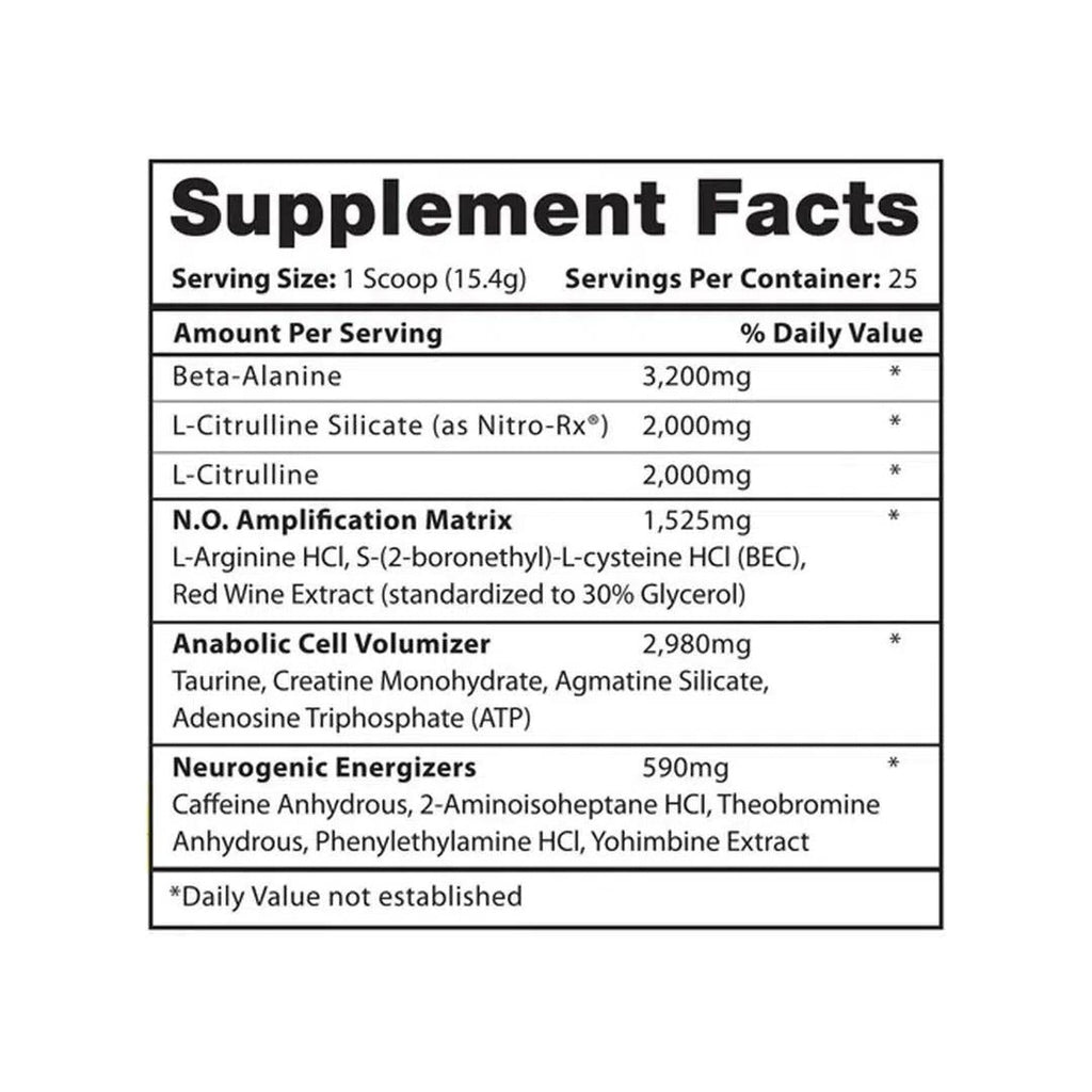 Hi-Tech Amp3d™ Pre-Workout