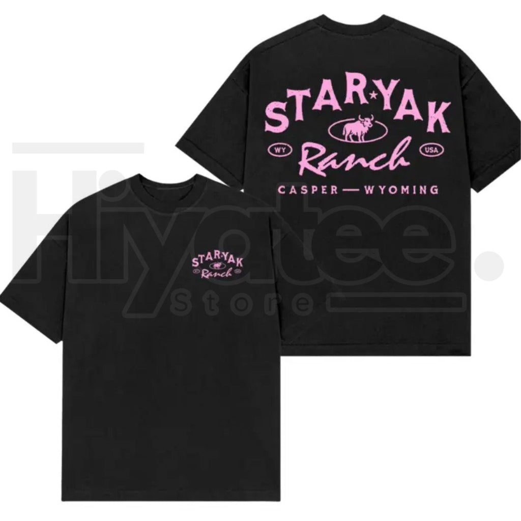 Homegrown Star Yak Ranch Logo T-Shirt – Retro Rancher Graphic Tee