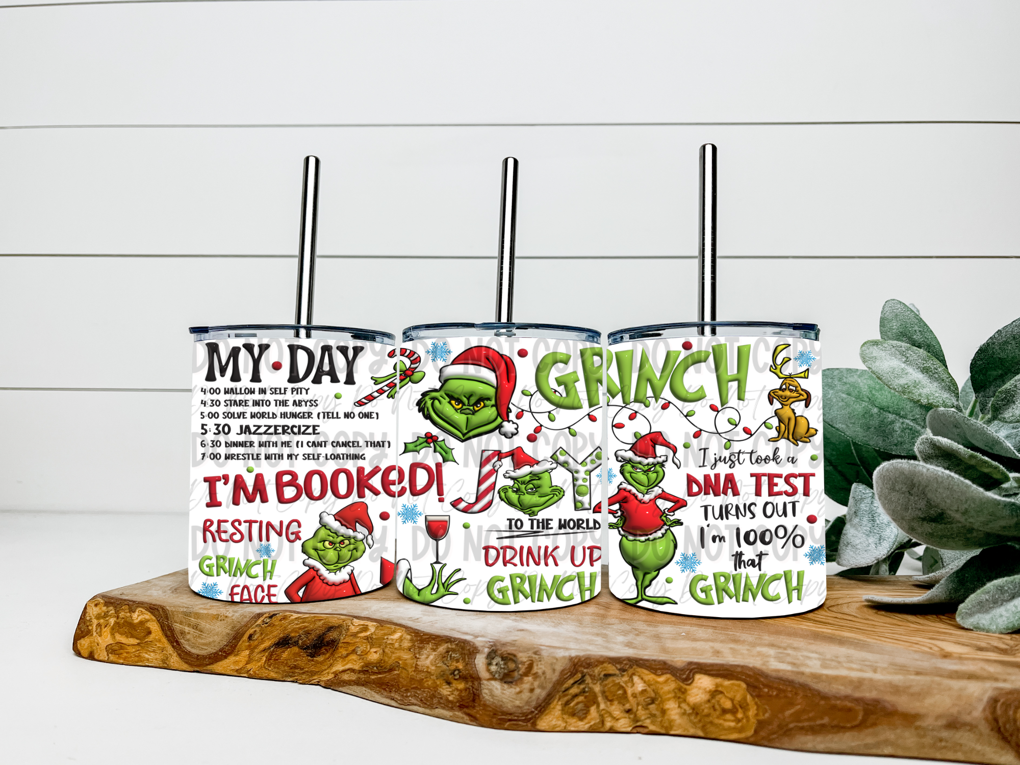 Grinch - 12oz Low Ball Tumbler
