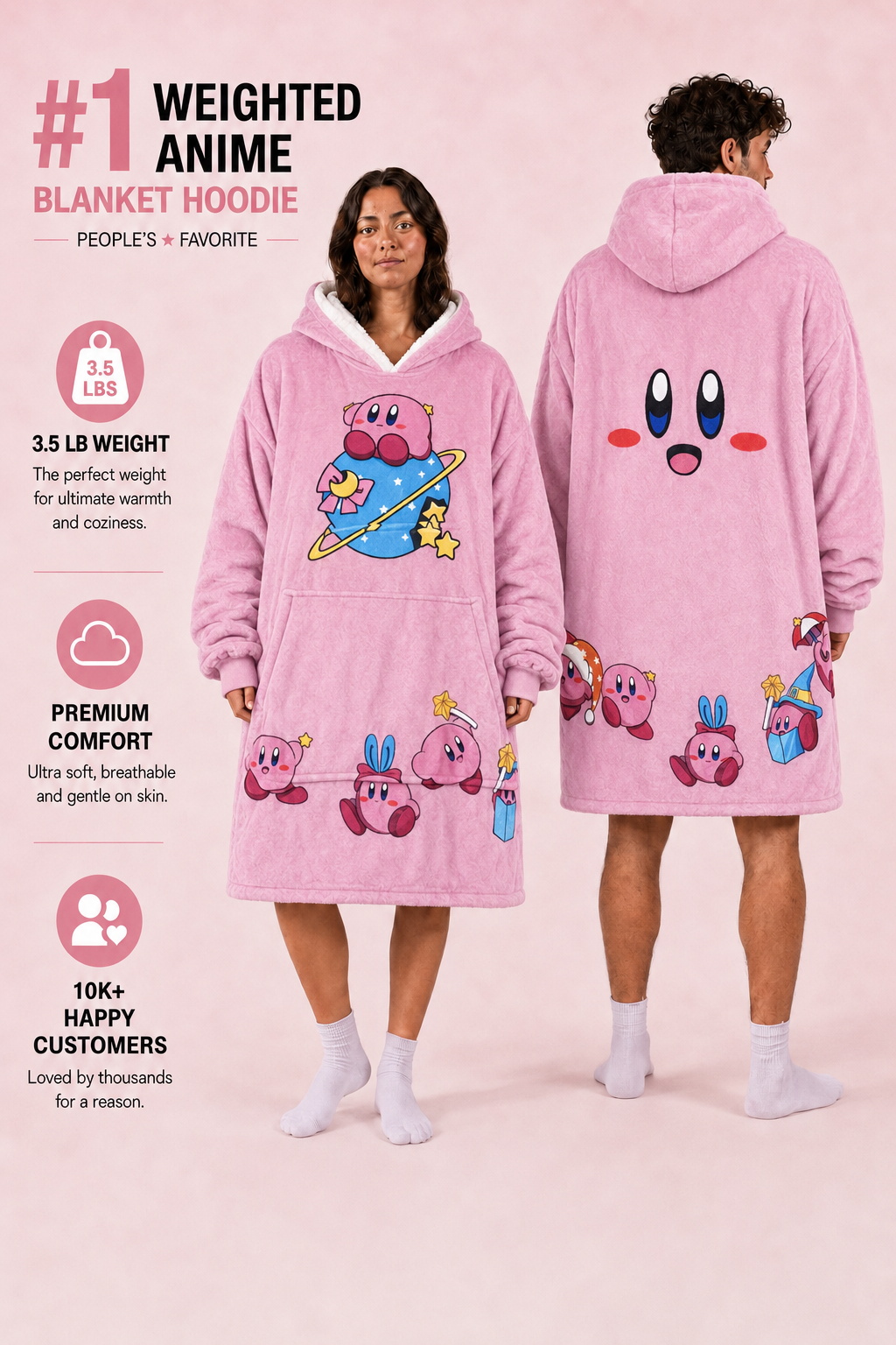 Kirby Blanket Hoodie