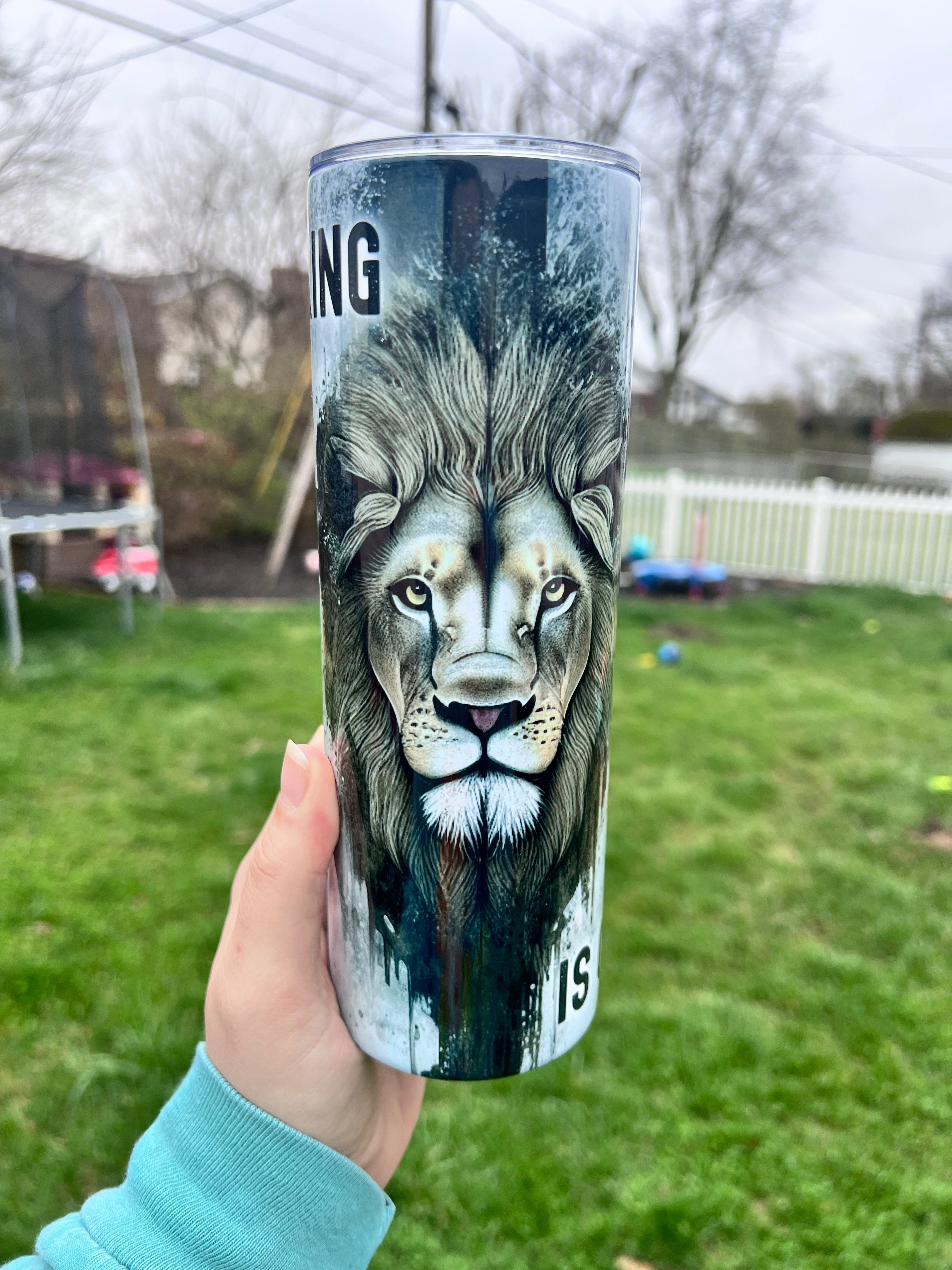 The King Is Coming Tumbler
