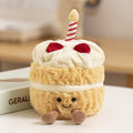 Pre-Order Strawberry Cream Birthday Cake Plush | Aesthetic Keepsake & Pretend Play Toy