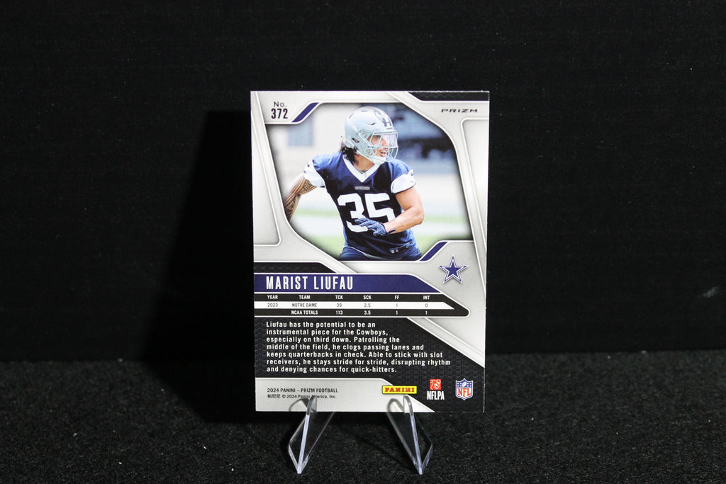 Marist Liufau - 2024 Panini Prizm - Pink Wave - Rookie