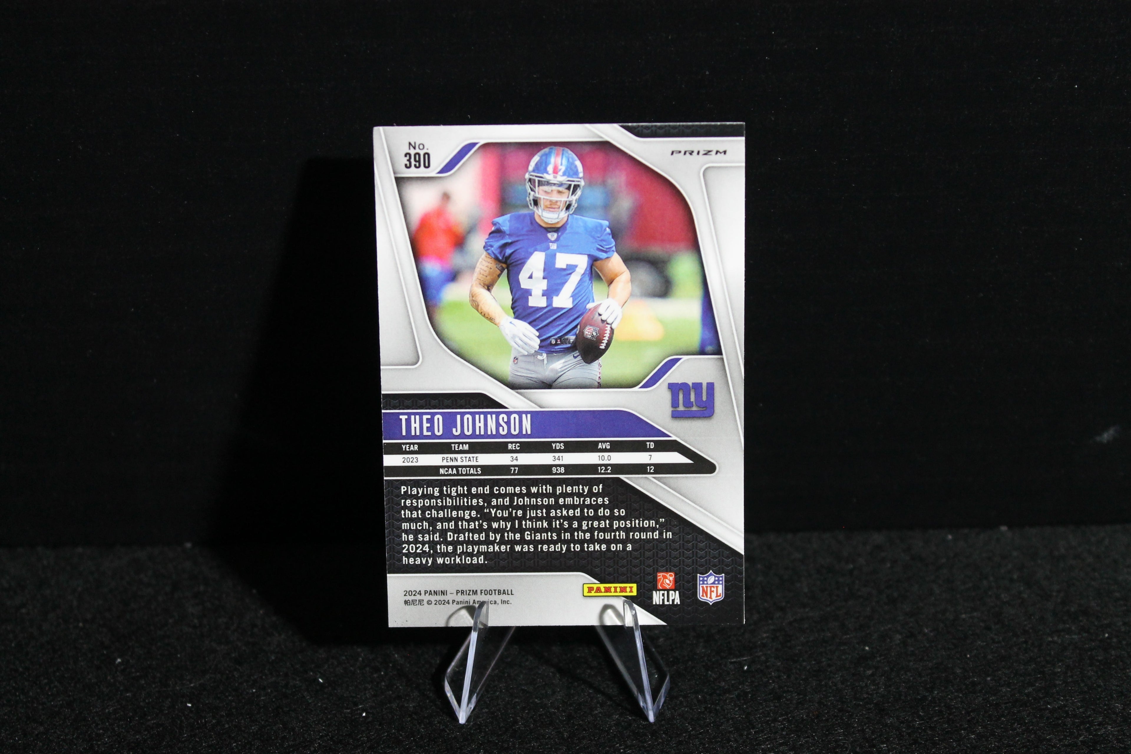 Theo Johnson - 2024 Panini Prizm - Pink Wave - Rookie