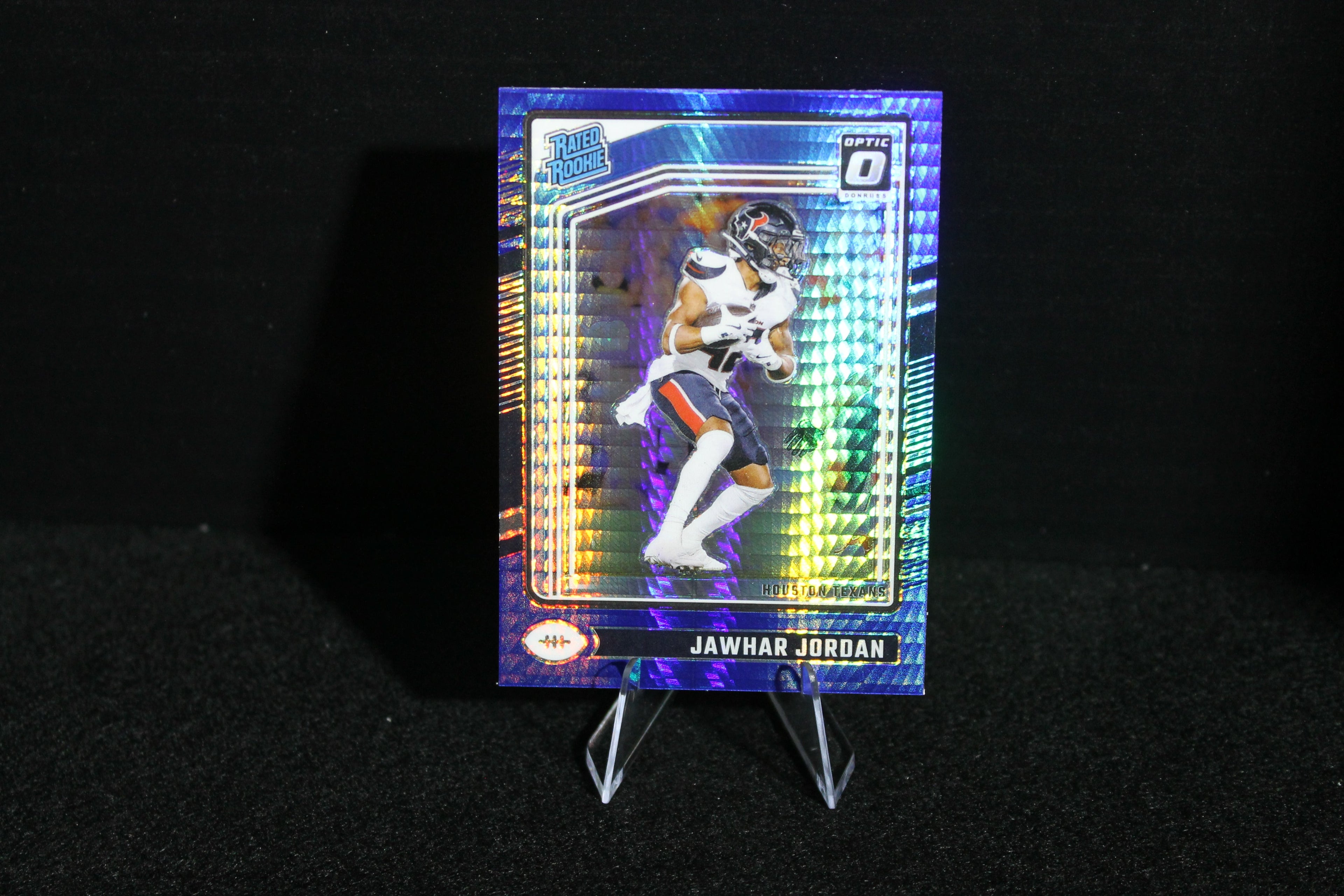 Jawhar Jordan - 2024 Donruss Optic - Blue Hyper - Rated Rookie