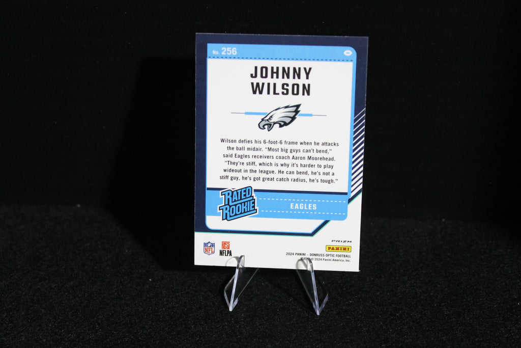 Johnny Wilson - 2024 Donruss Optic - Blue Hyper - Rated Rookie