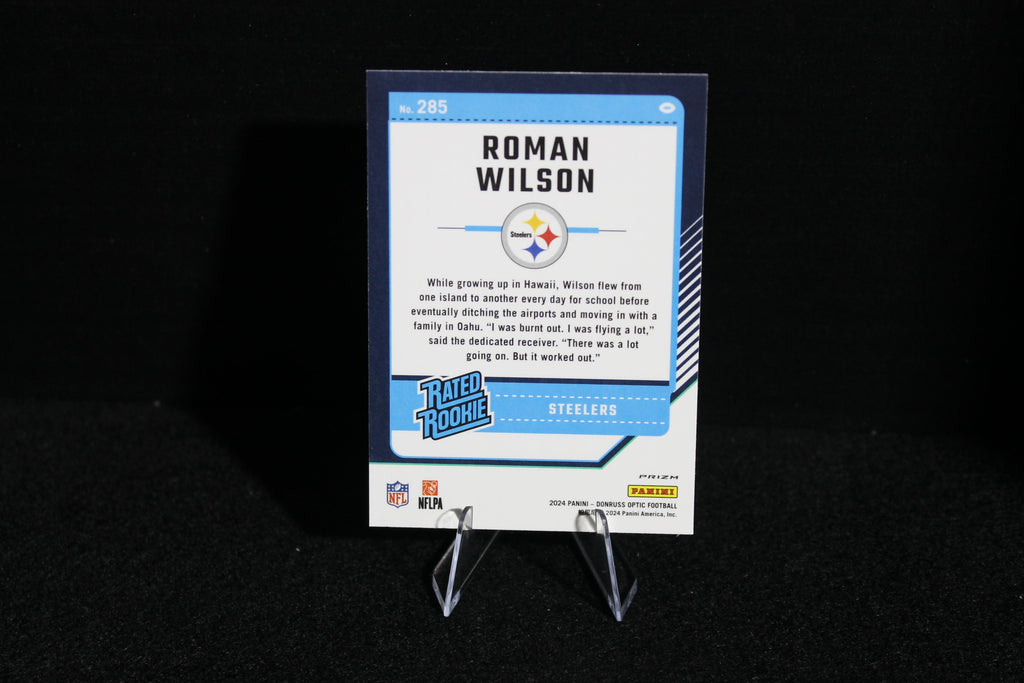 Roman Wilson - 2024 Donruss Optic - Green Hyper - Rated Rookie