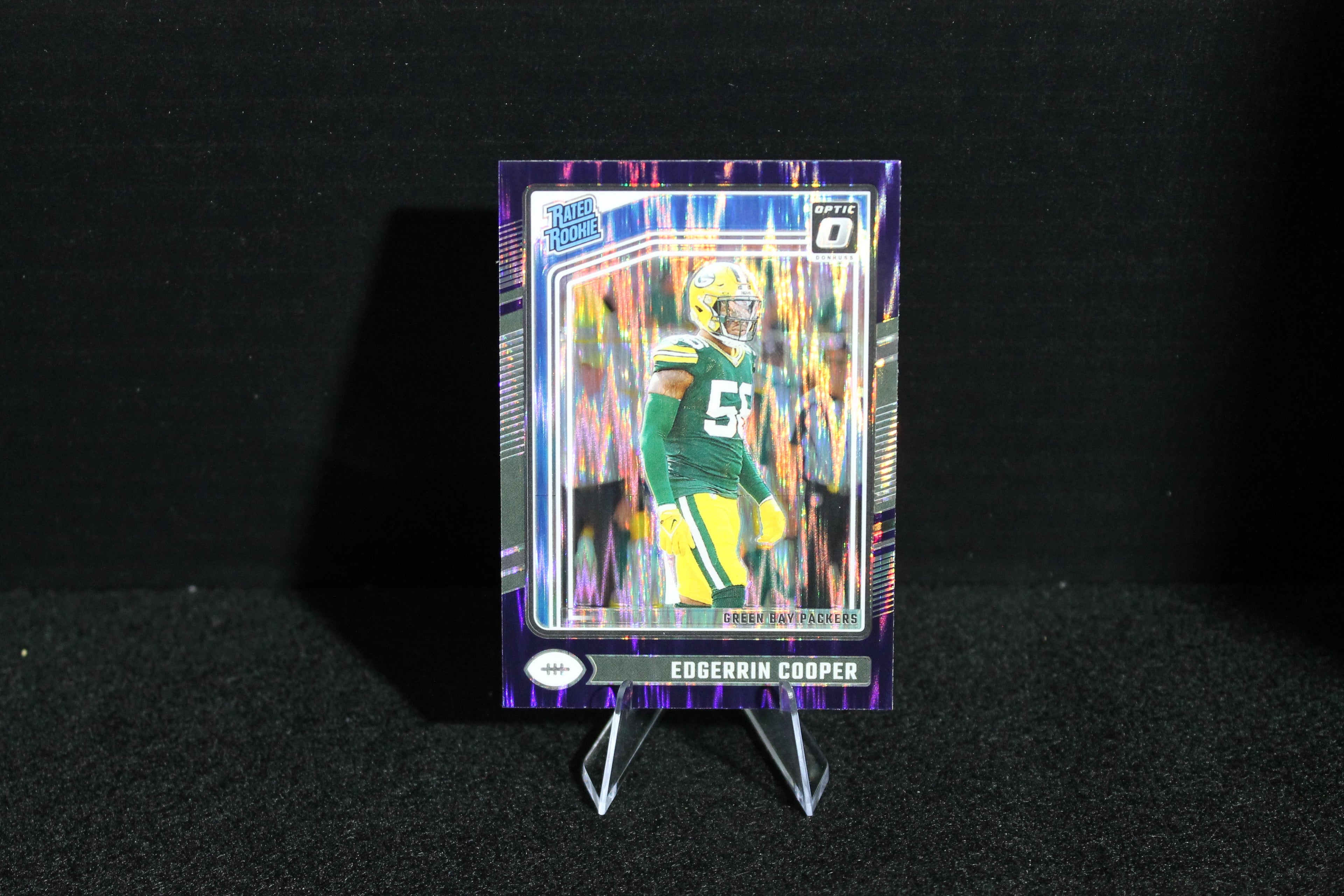 Edgerrin Cooper - 2024 Donruss Optic - Purple Shock - Rated Rookie
