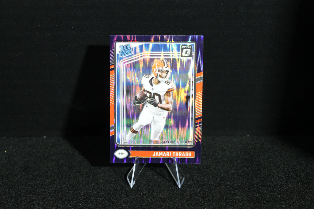Jamari Thrash - 2024 Donruss Optic - Purple Shock - Rated Rookie