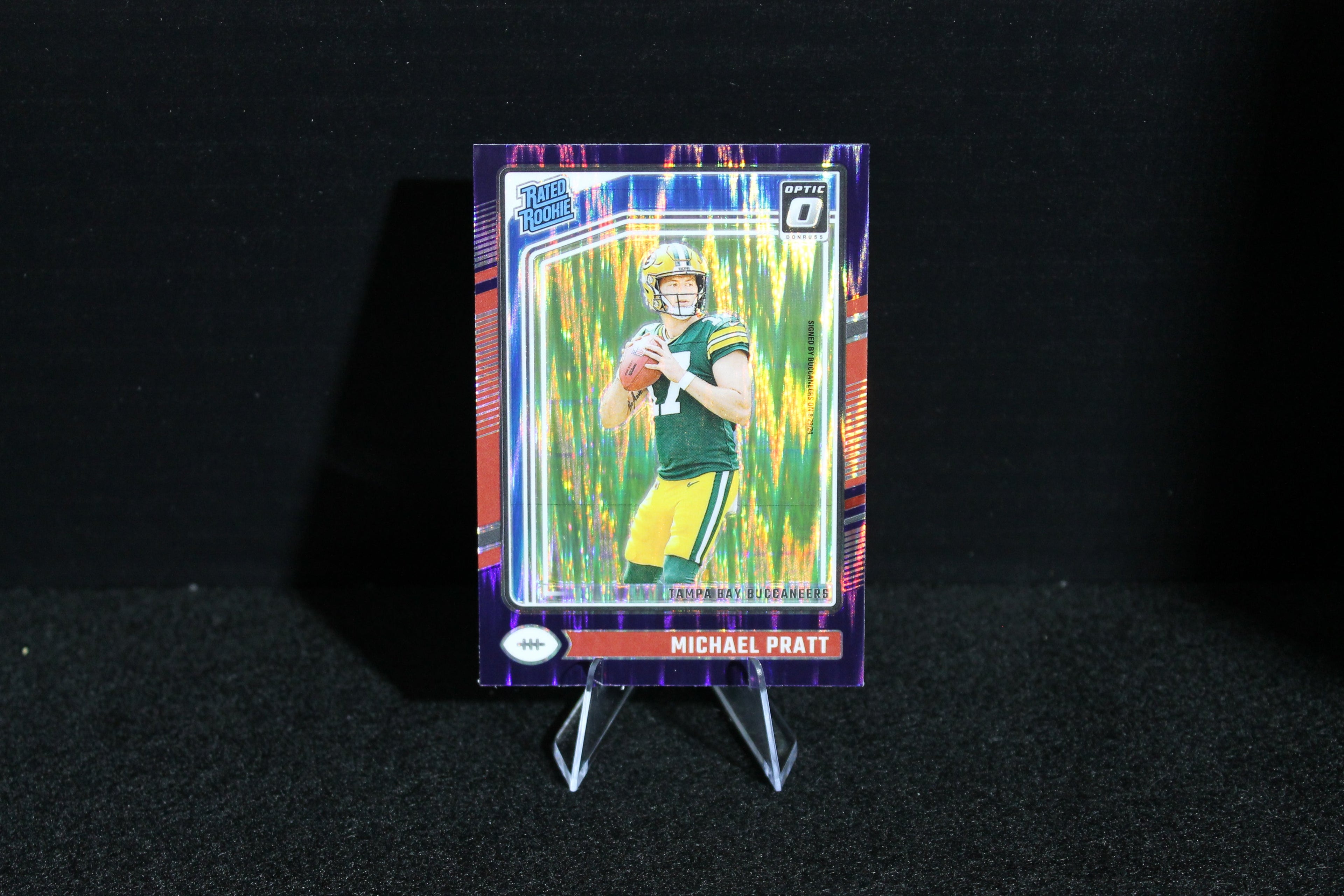 Michael Pratt - 2024 Donruss Optic - Purple Shock - Rated Rookie
