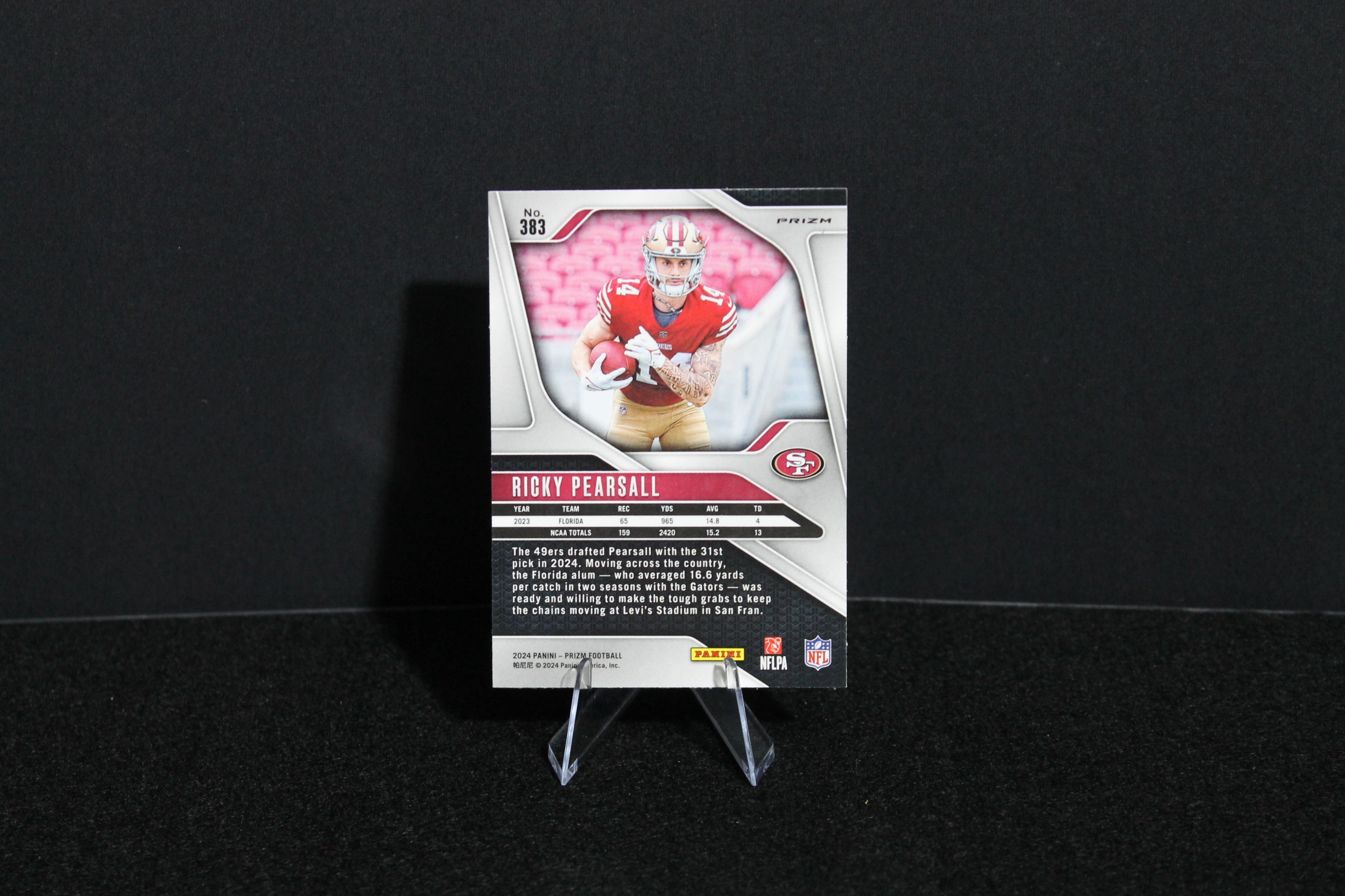 Ricky Pearsall - 2024 Panini Prizm - Lazer - Rookie
