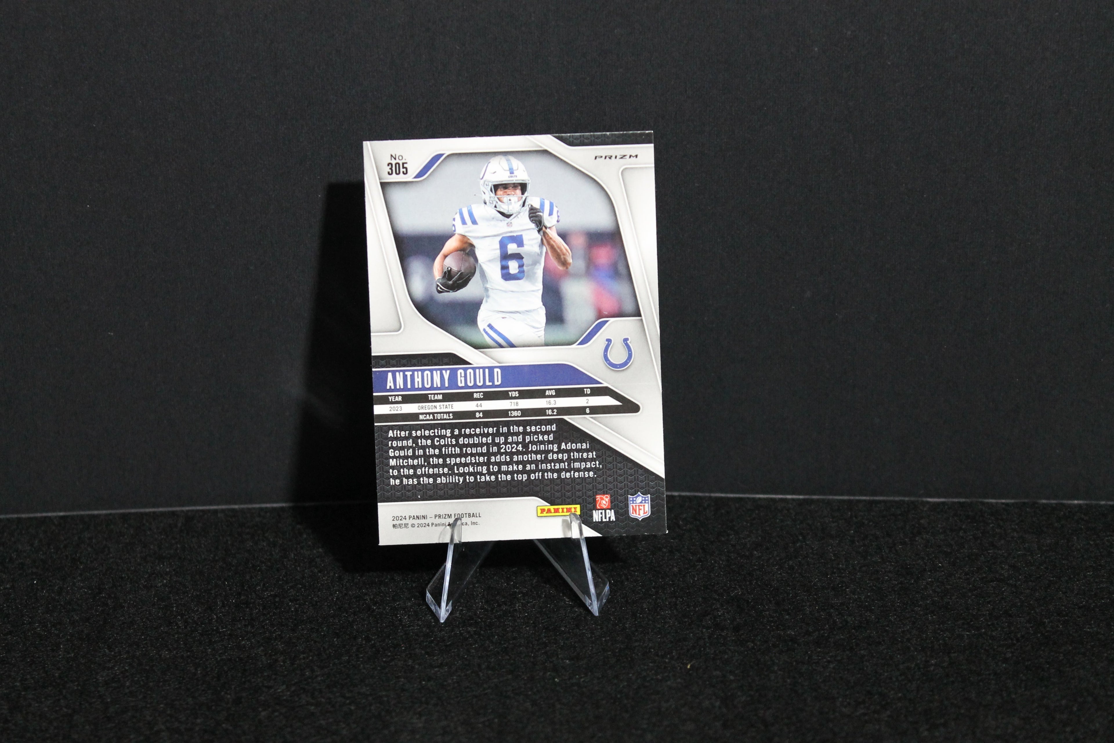 Anthony Gould - 2024 Panini Prizm - Pink Wave - Rookie