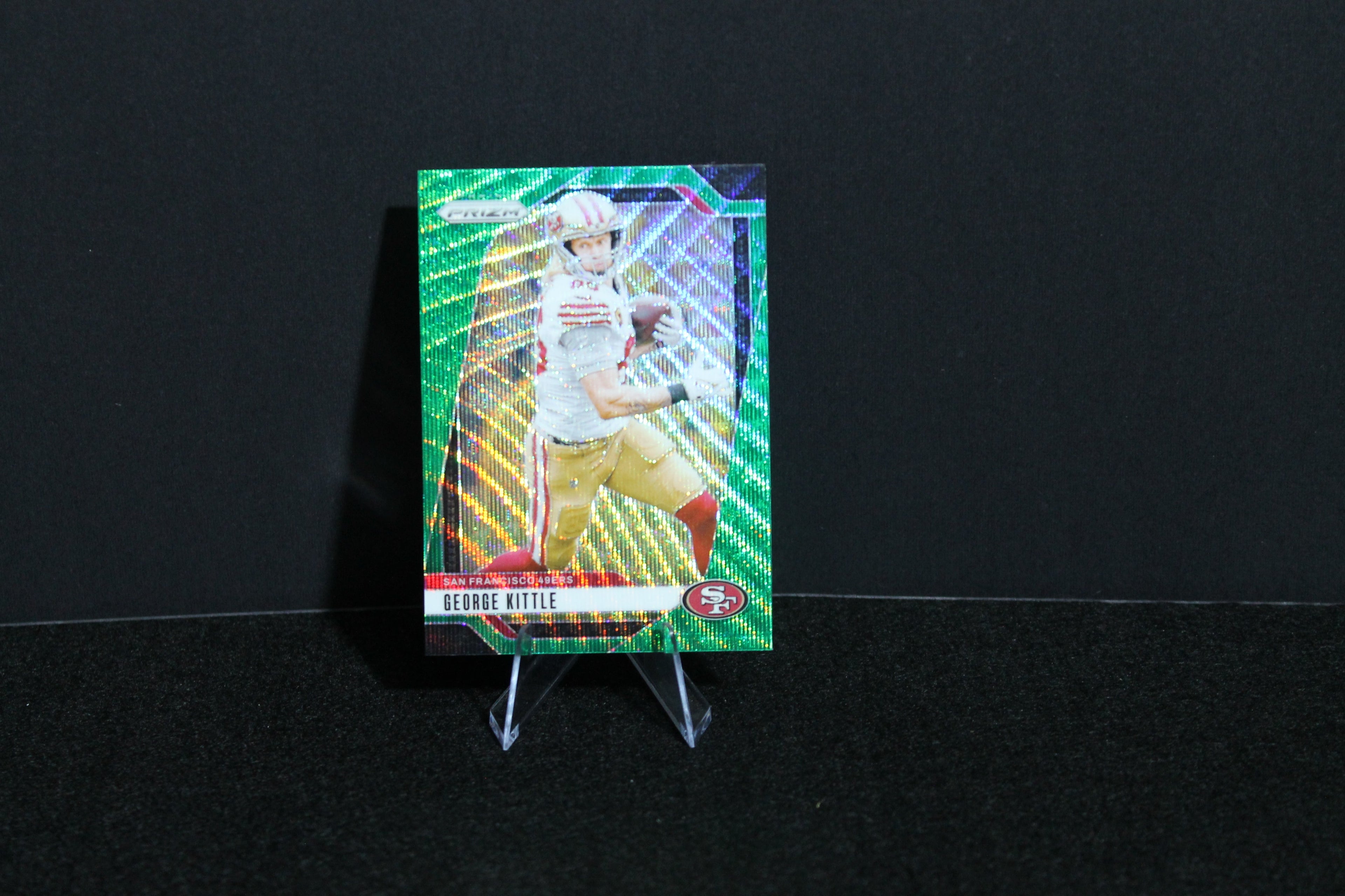 George Kittle - 2024 Panini Prizm - Green Wave