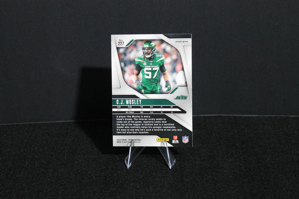 C.J. Mosley - 2024 Panini Prizm - Silver Prizm