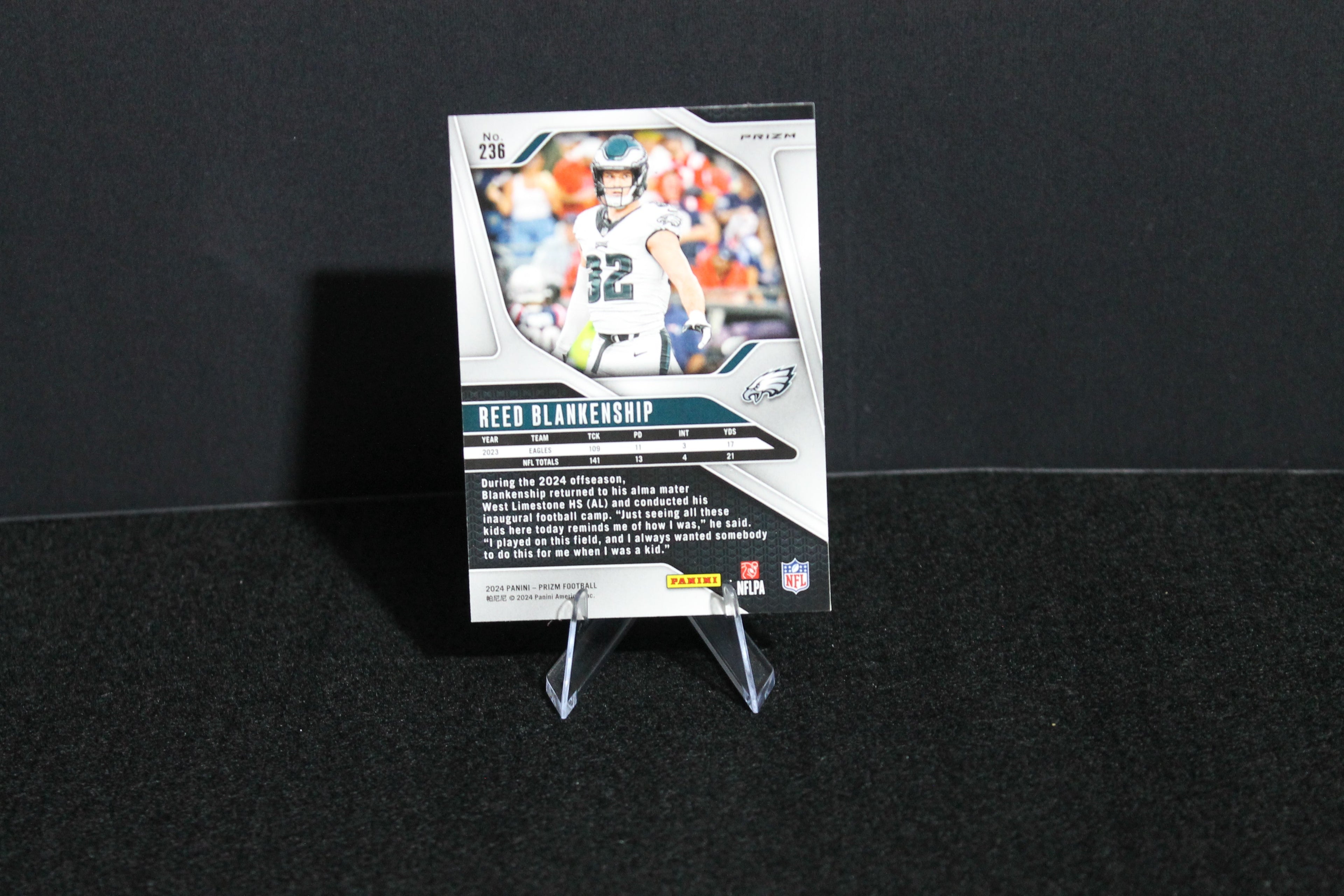 Reed Blankenship - 2024 Panini Prizm - Pink Prizm