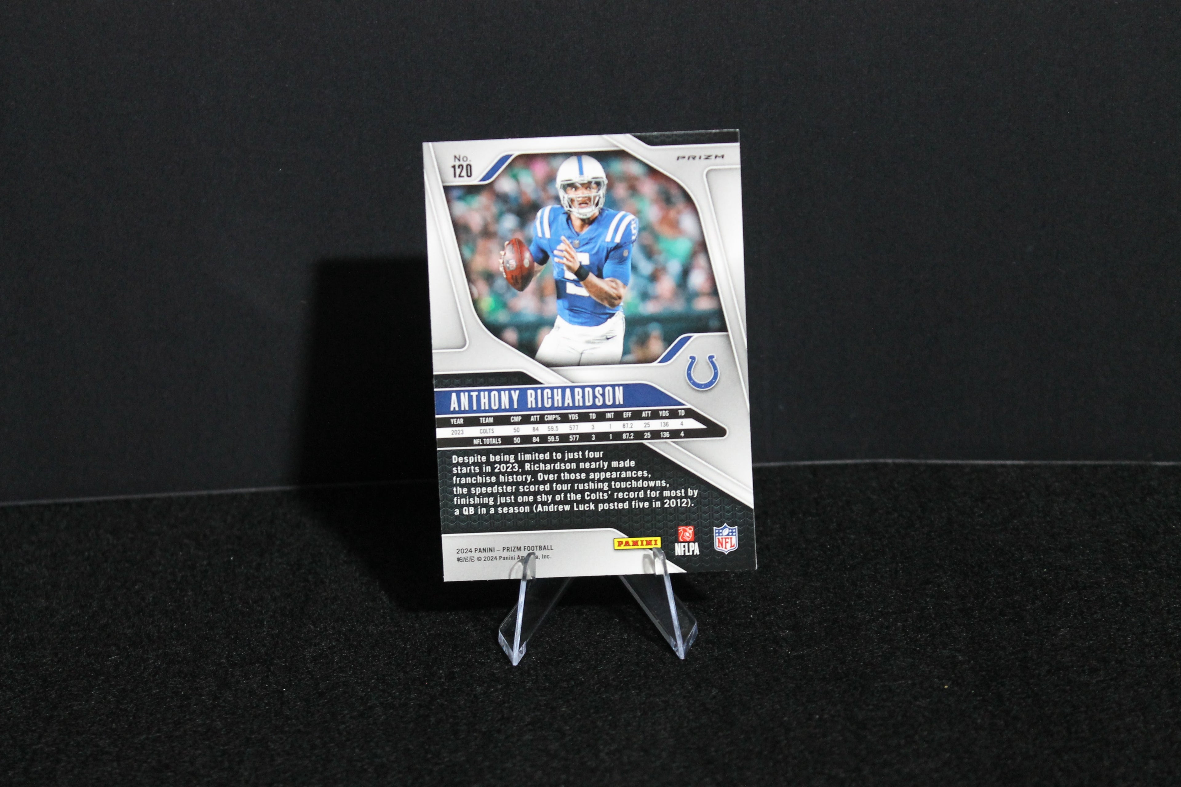Anthony Richardson - 2024 Panini Prizm - Green Wave
