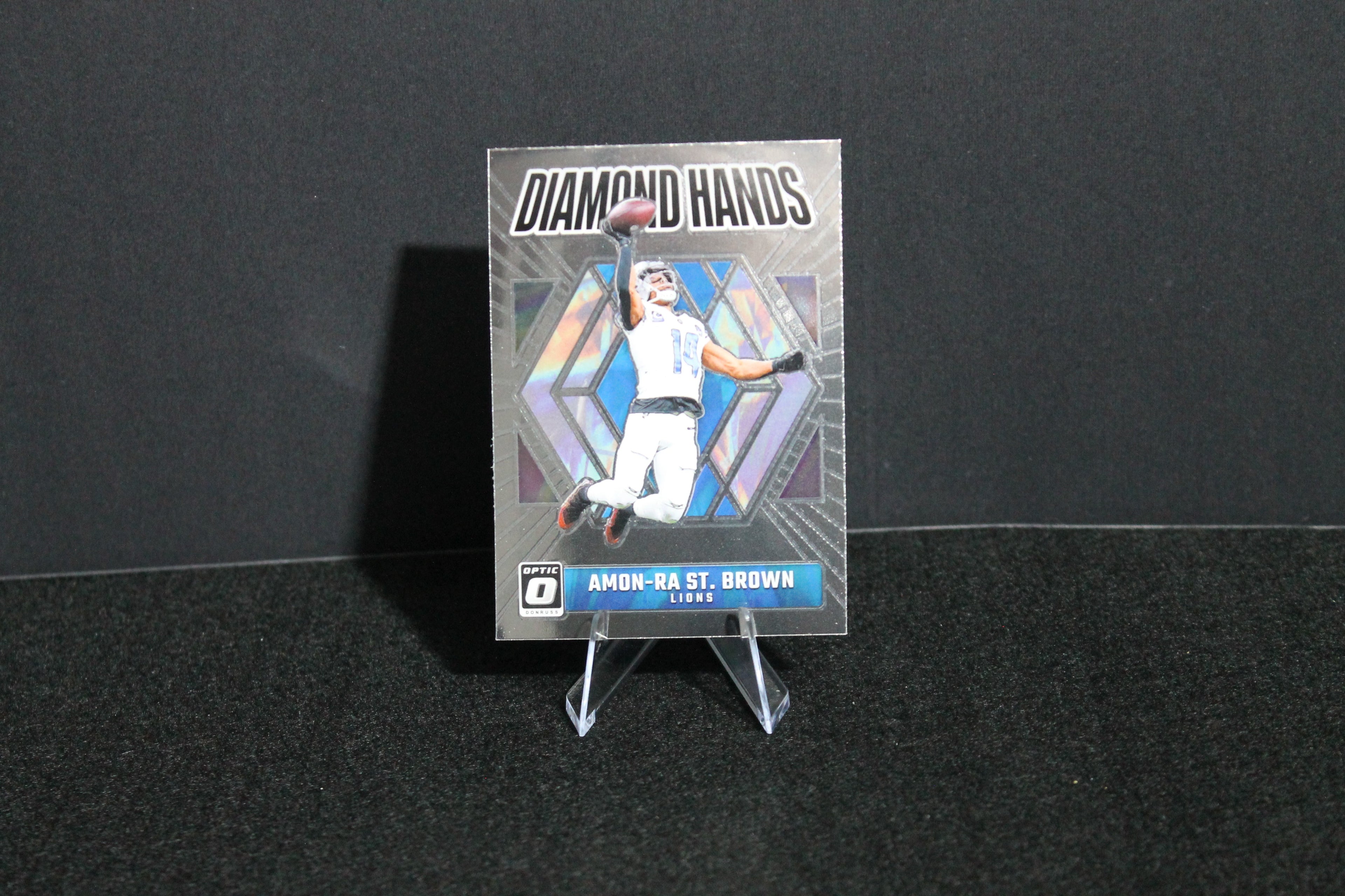 Amon-Ra St. Brown - 2024 Donruss Optic - Diamond Hands