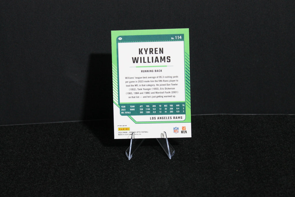 Kyren Williams - 2024 Donruss Optic - Stars