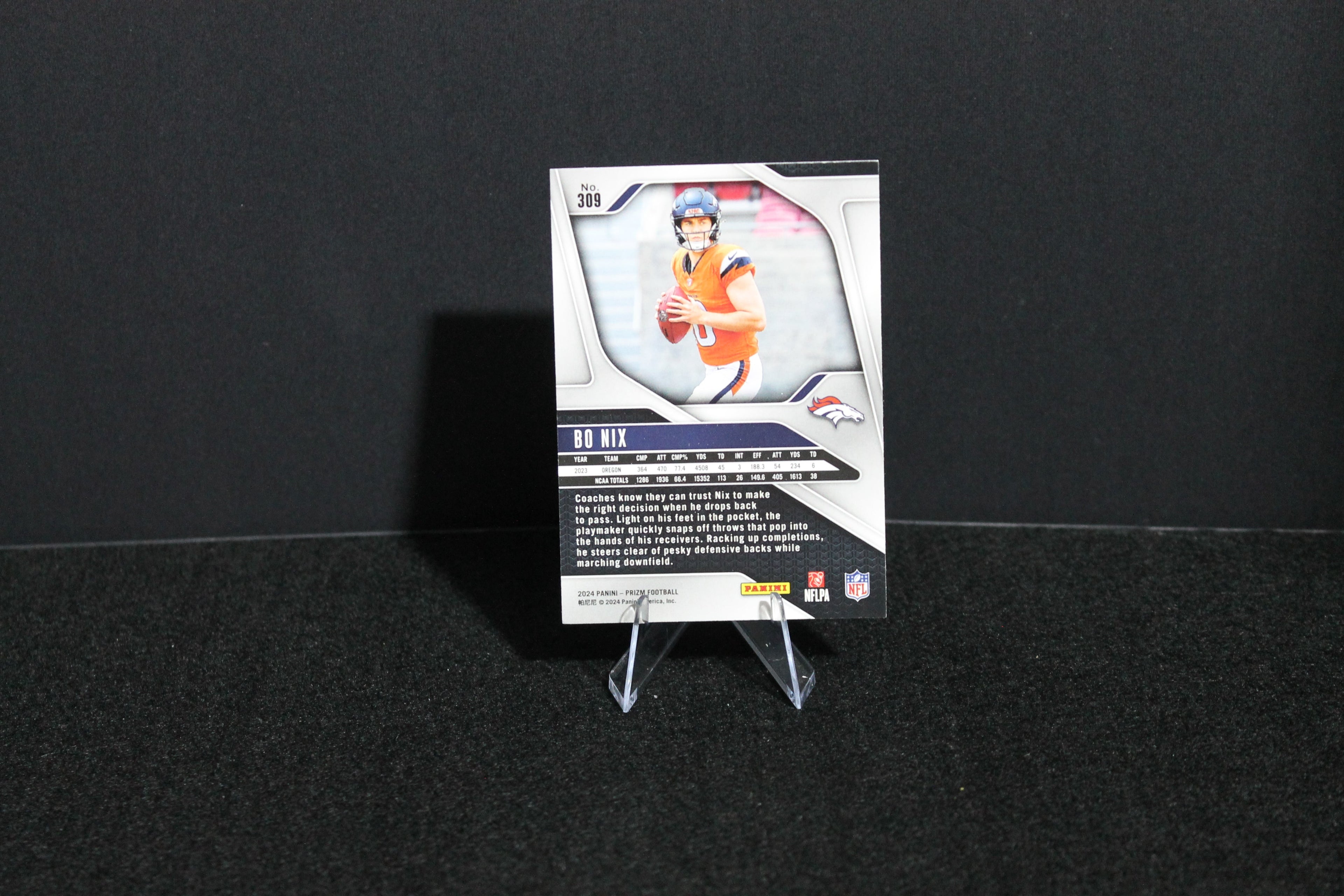 Bo Nix - 2024 Panini Prizm - Rookie