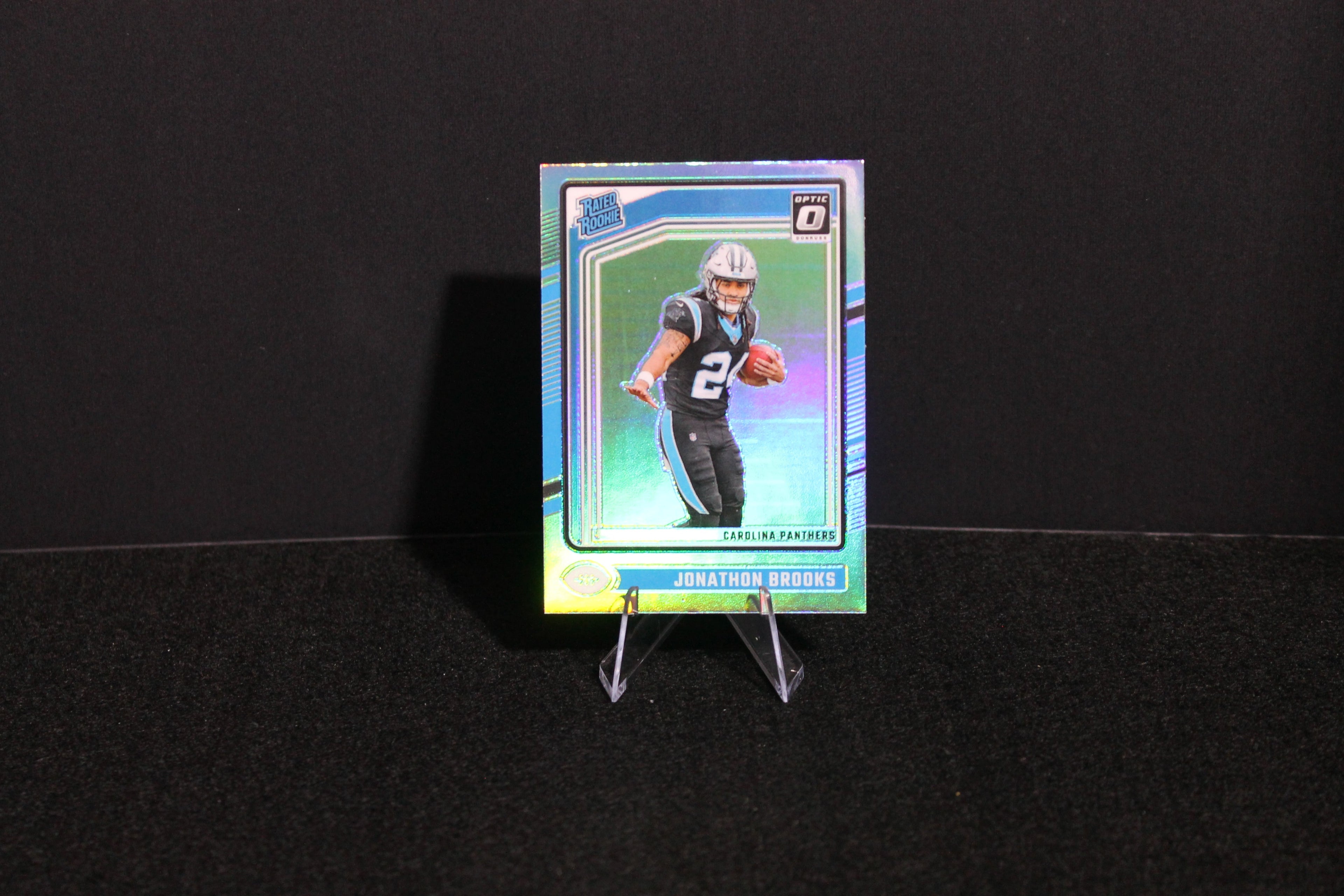 Jonathan Brooks - 2024 Donruss Optic - Holo - Rated Rookie
