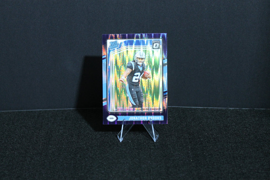 Jonathan Brooks - 2024 Donruss Optic - Purple Shock - Rated Rookie