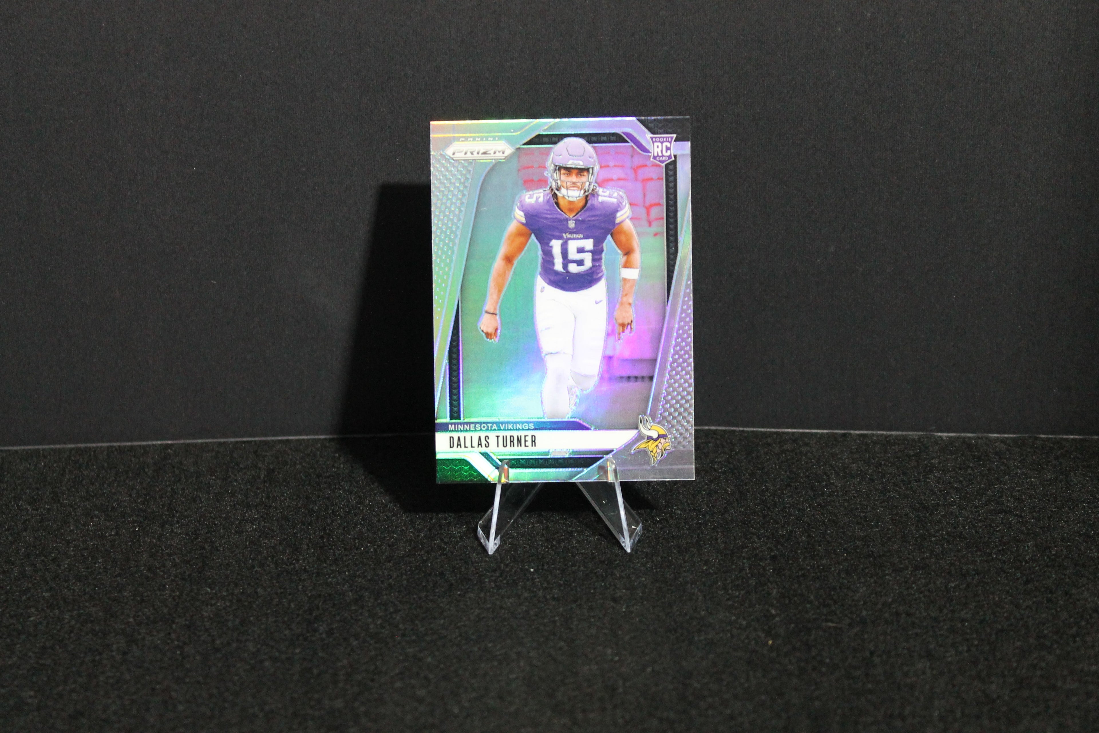 Dallas Turner - 2024 Panini Prizm - Silver Prizm - Rookie