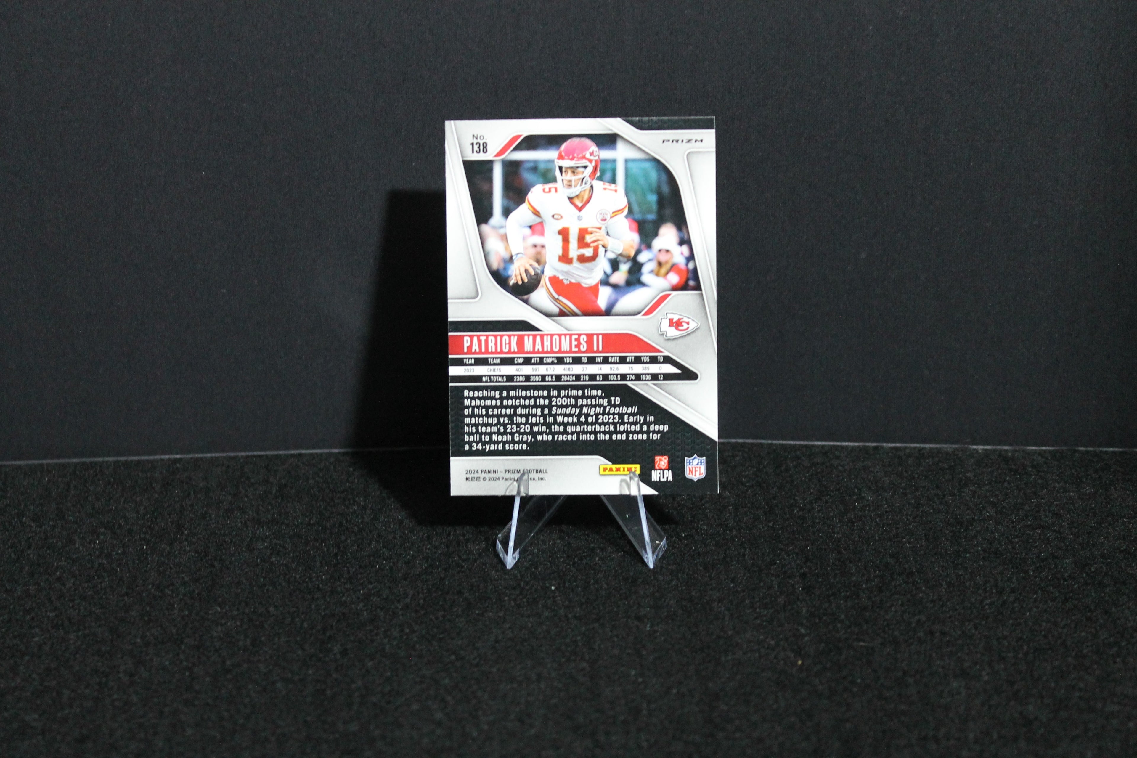 Patrick Mahomes - 2024 Panini Prizm - Silver Prizm