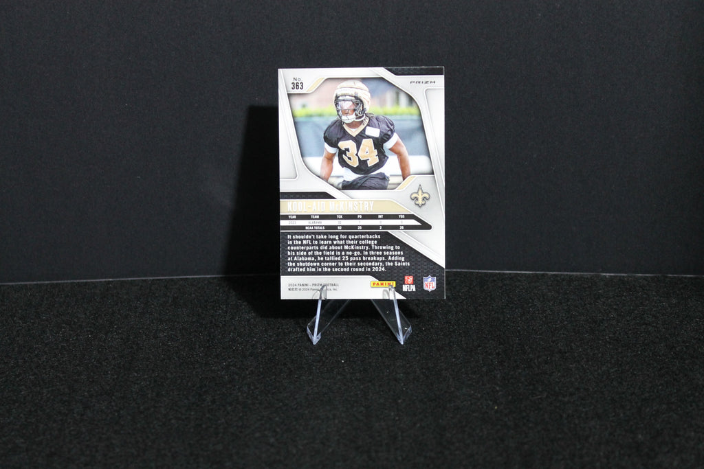 Kool-Aid McKinstry - 2024 Panini Prizm - Orange Ice - Rookie