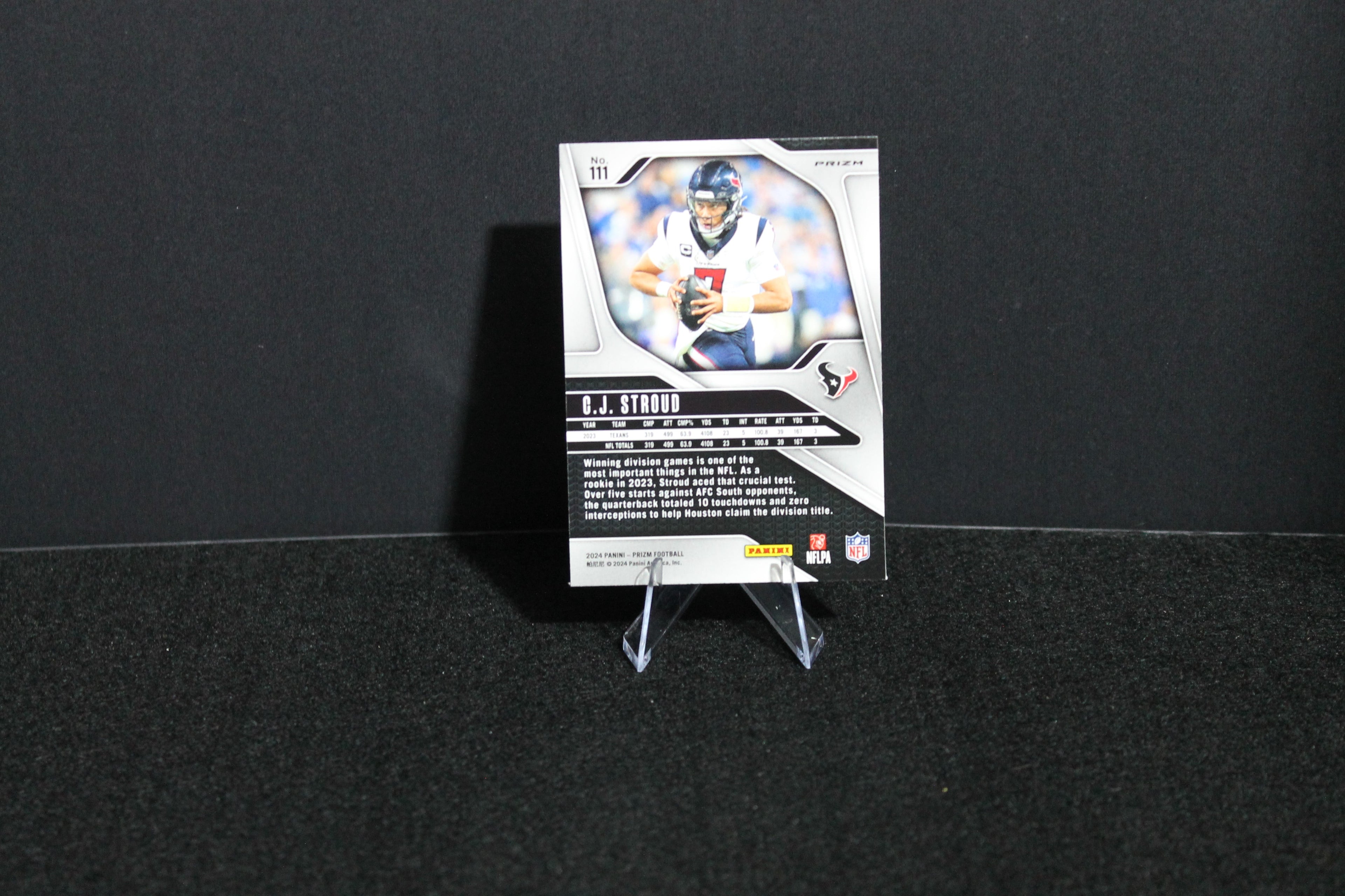 C.J. Stroud - 2024 Panini Prizm - Lazer