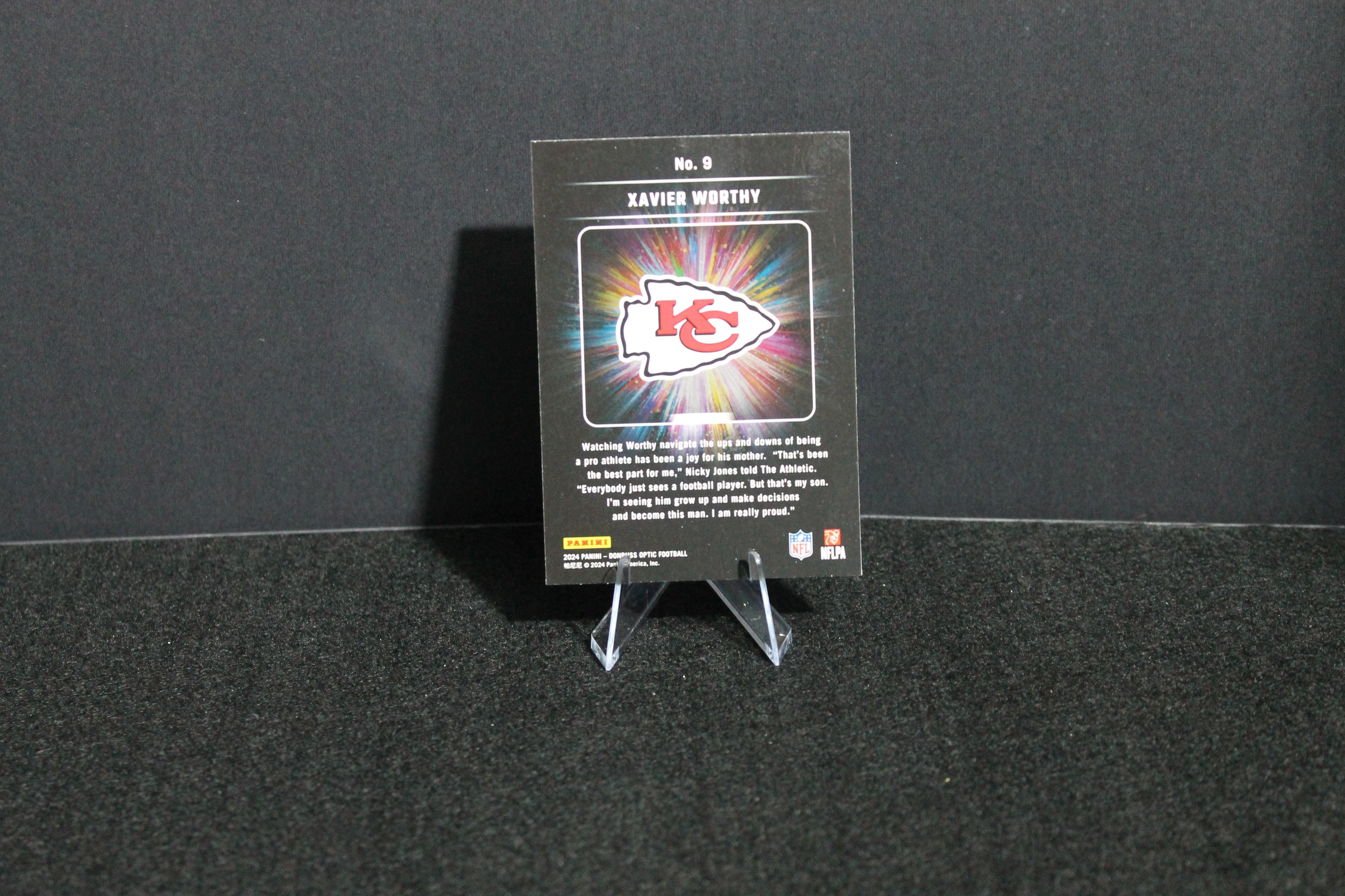 Xavier Worthy - 2024 Donruss Optic - Light It Up - Rookie