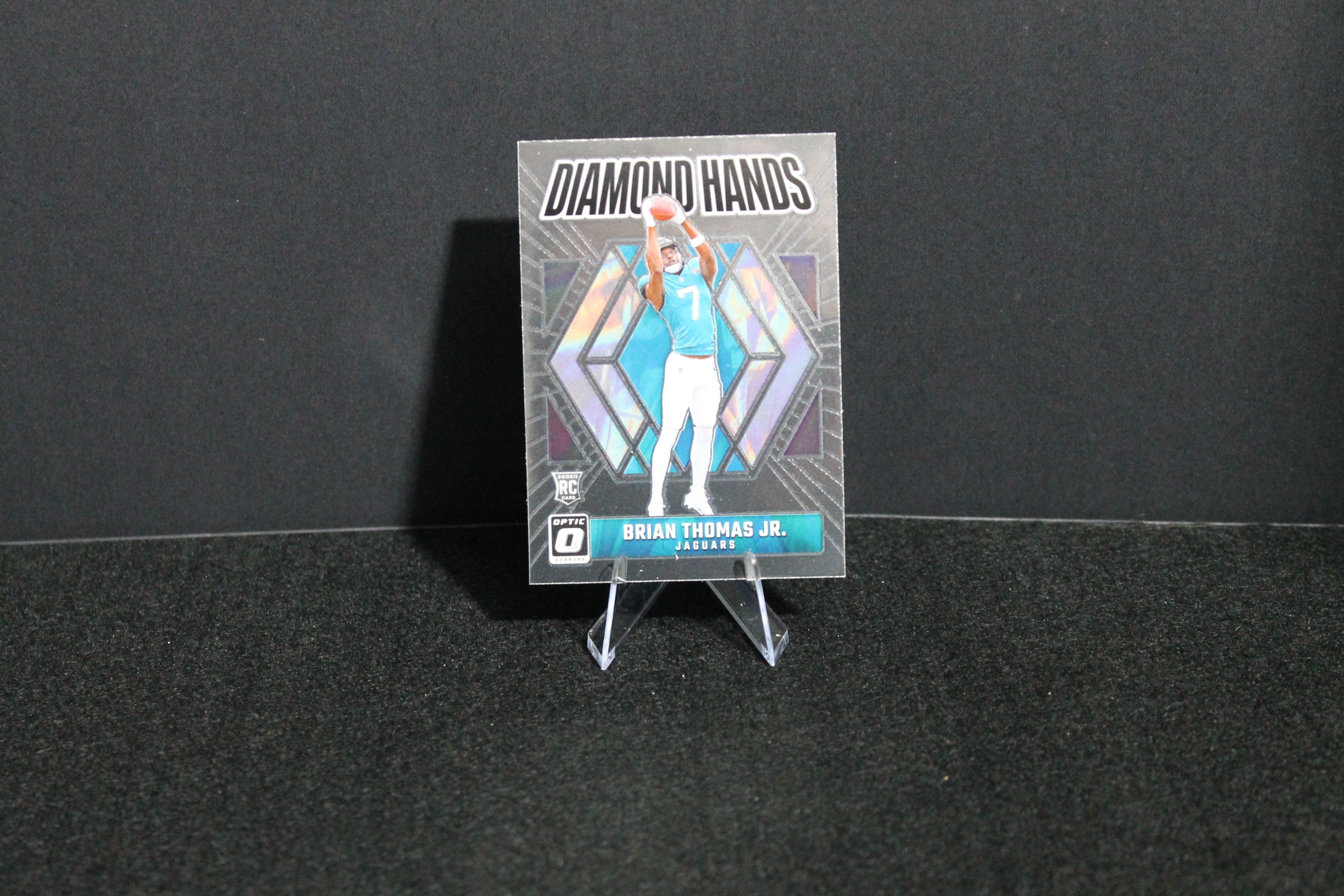Brian Thomas Jr. - 2024 Donruss Optic - Diamond Hands - Rookie