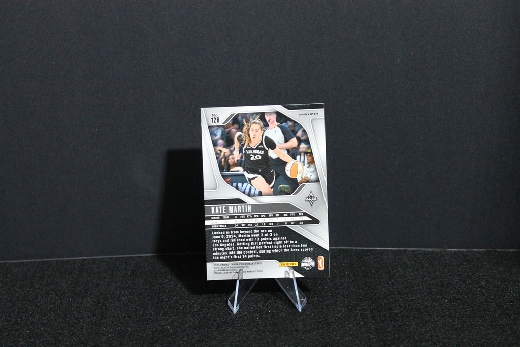 Kate Martin - 2024 Panini Prizm WNBA - Orange Ice - Rookie