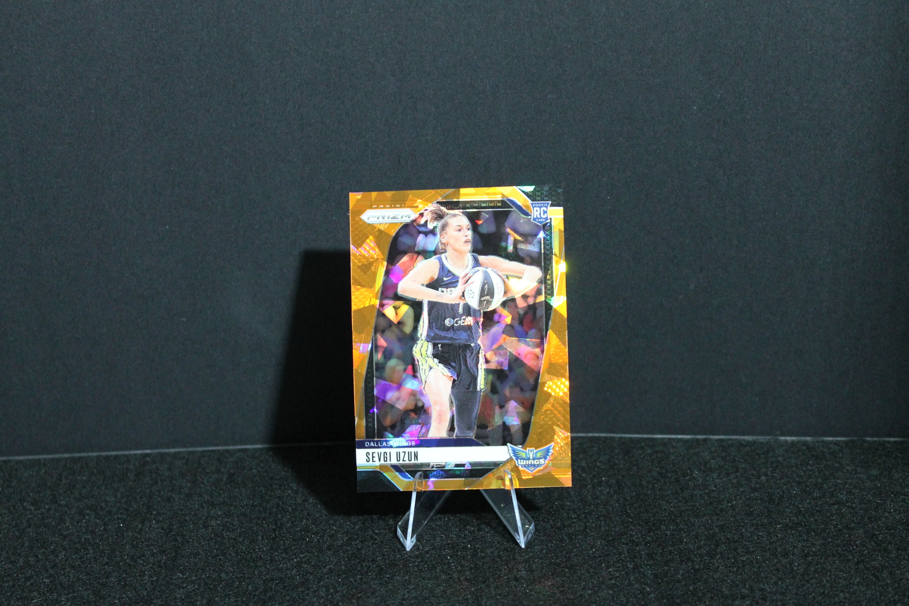 Sevgi Uzun - 2024 Panini Prizm WNBA - Orange Ice - Rookie
