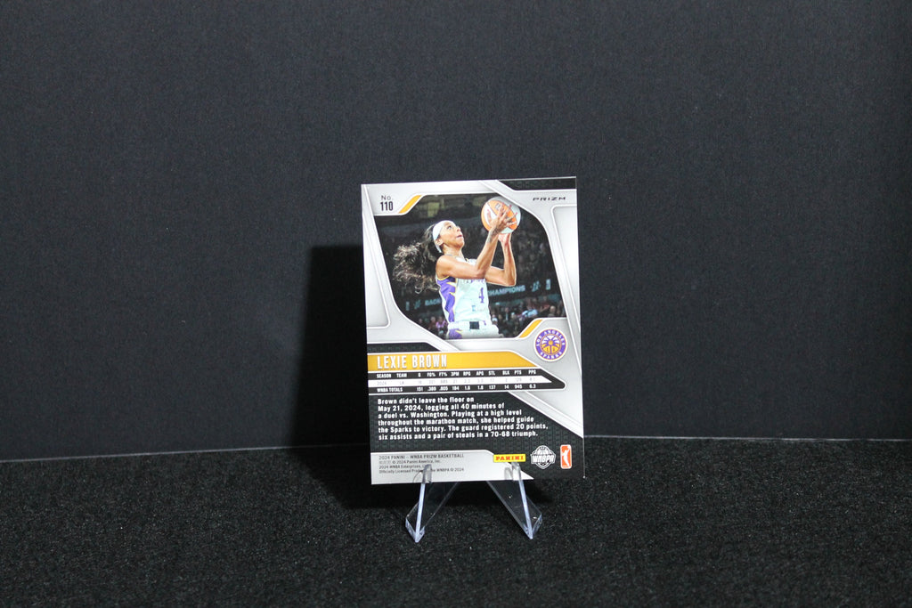 Lexie Brown - 2024 Panini Prizm WNBA - Orange Ice