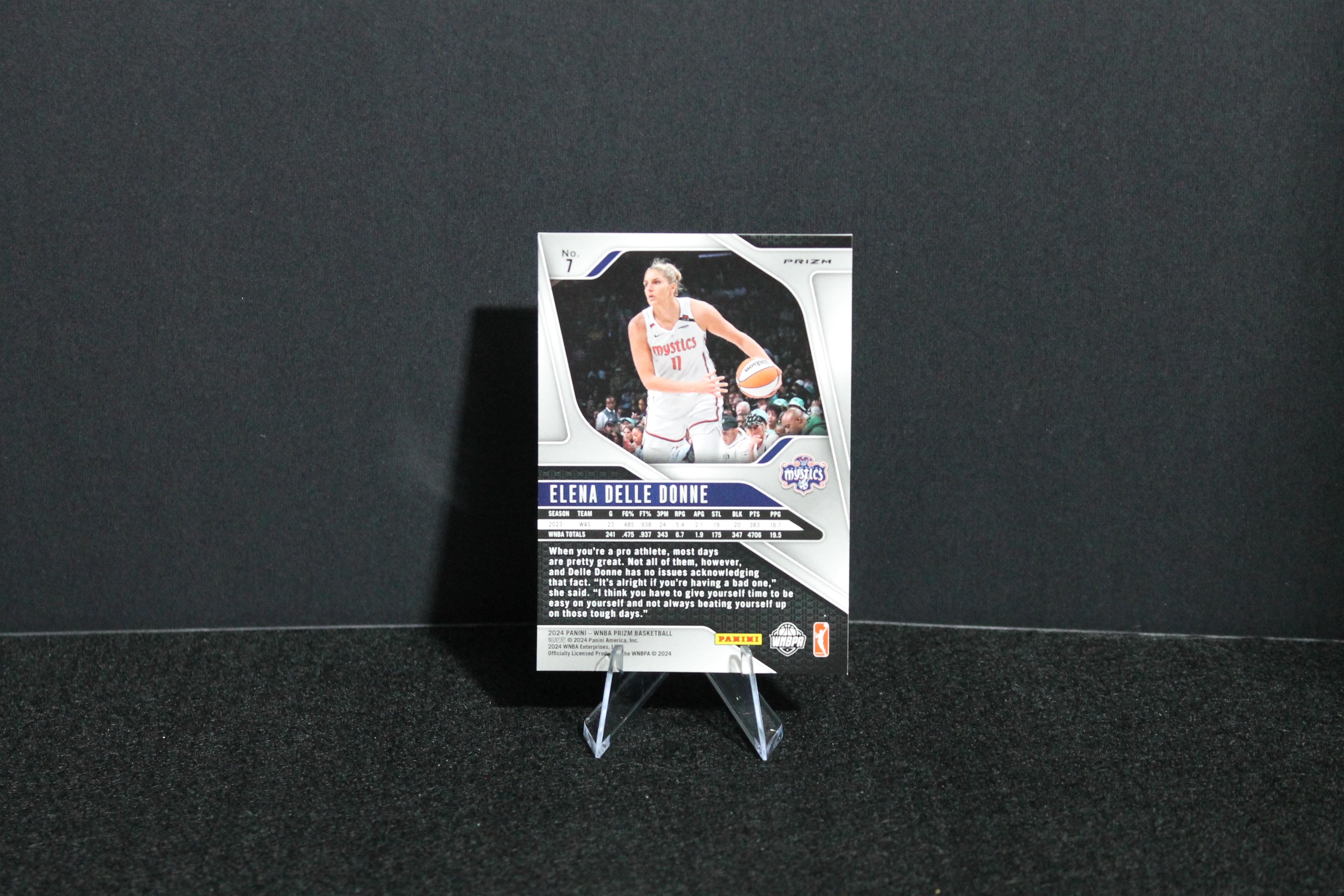 Elena Delle Donne - 2024 Panini Prizm WNBA - Orange Ice
