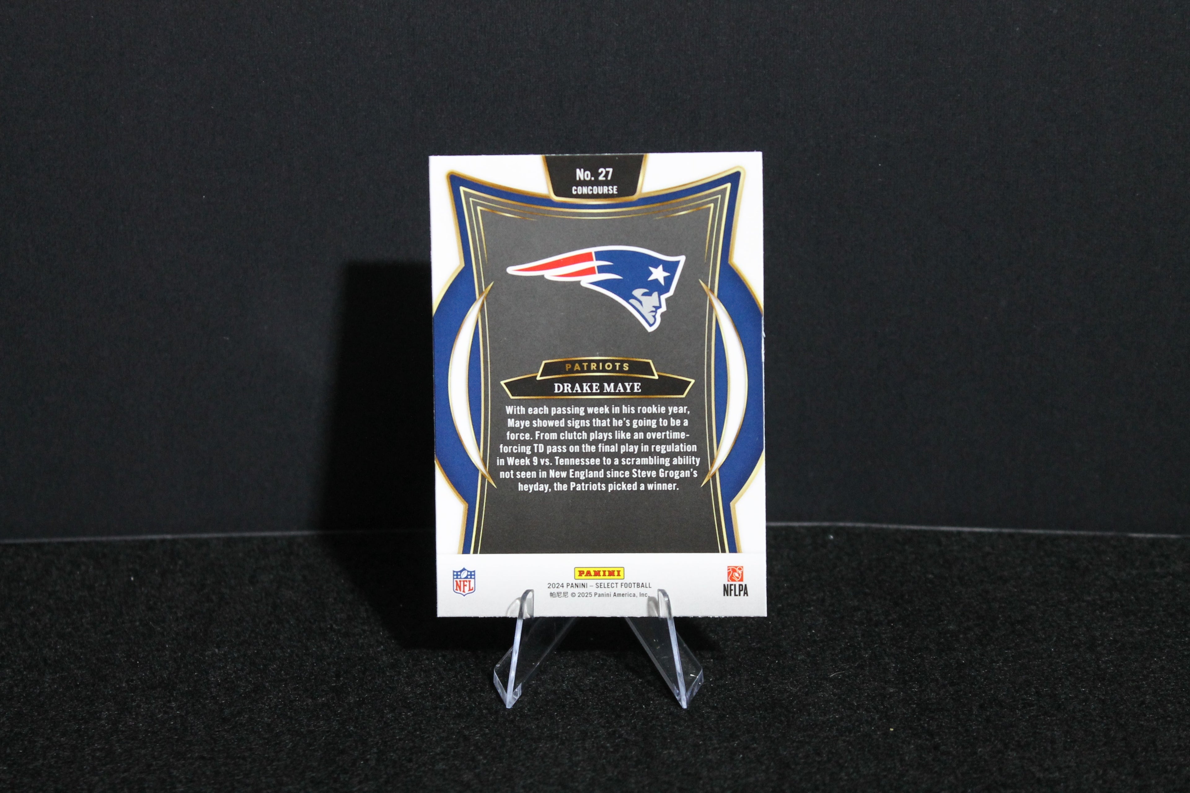 Drake Maye - 2024 Select Football - Rookie