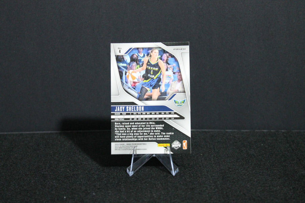 Jacy Sheldon - 2024 Panini Prizm WNBA - Green - Rookie