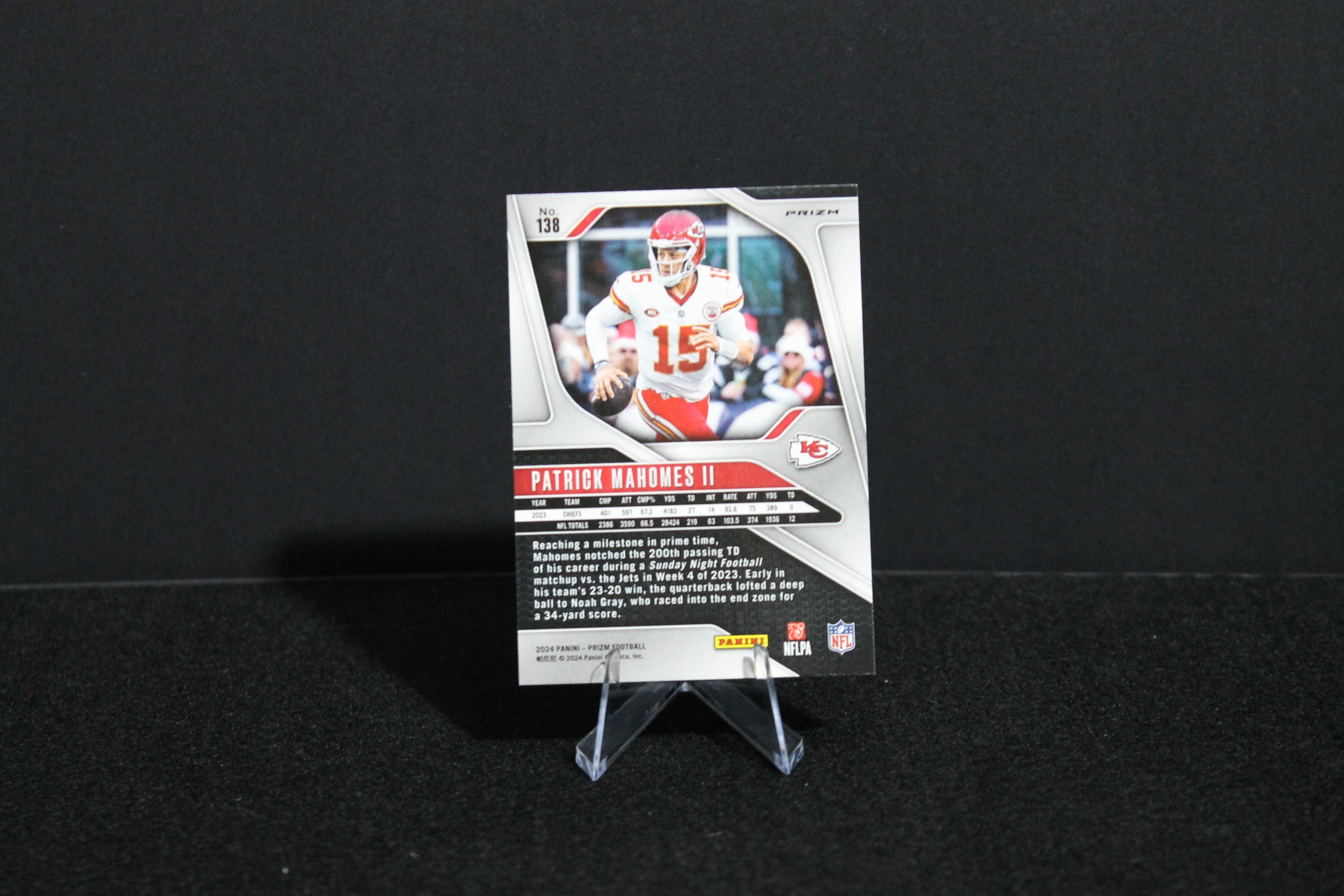 Patrick Mahomes II - 2024 Panini Prizm - Red White & Blue